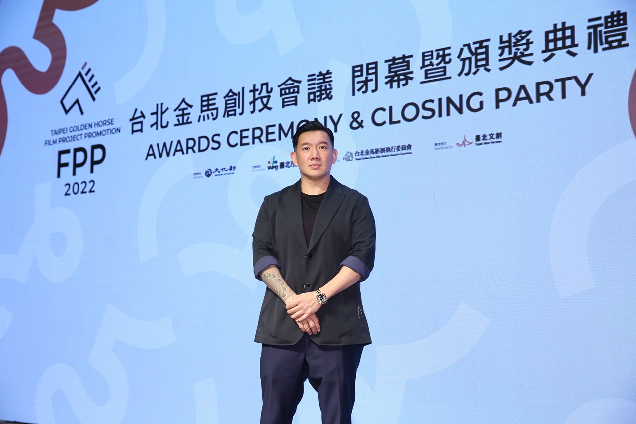 港星杜汶澤帶著自編自導企劃案《詐騙集團》參與金馬創投，可惜空手而回。