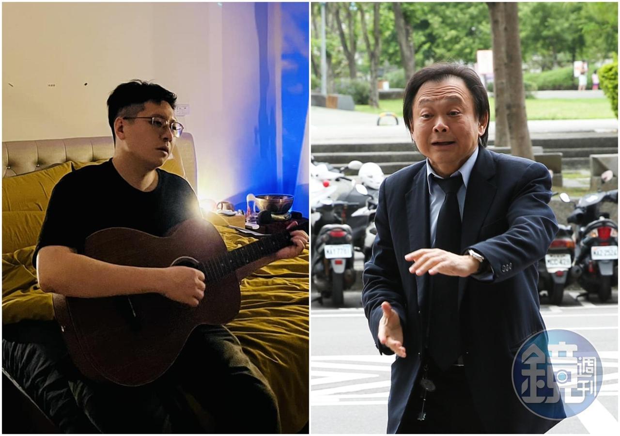 王世堅(右)爆氣怒嗆要王浩宇(左)「回去當太監」,王浩宇事後以「I don't care」回應,但今凌晨又po文表示將會提告。(翻攝自王浩宇臉書/本刊資料照)