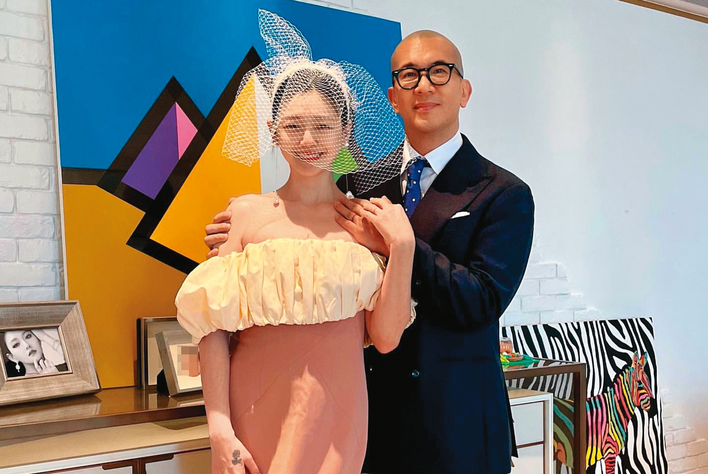 藝人大S（徐熙媛）3月與韓星具俊曄結婚後大方公開放閃，她因沒收到前夫汪小菲付的生活費，而告進法院。（翻攝大S IG）