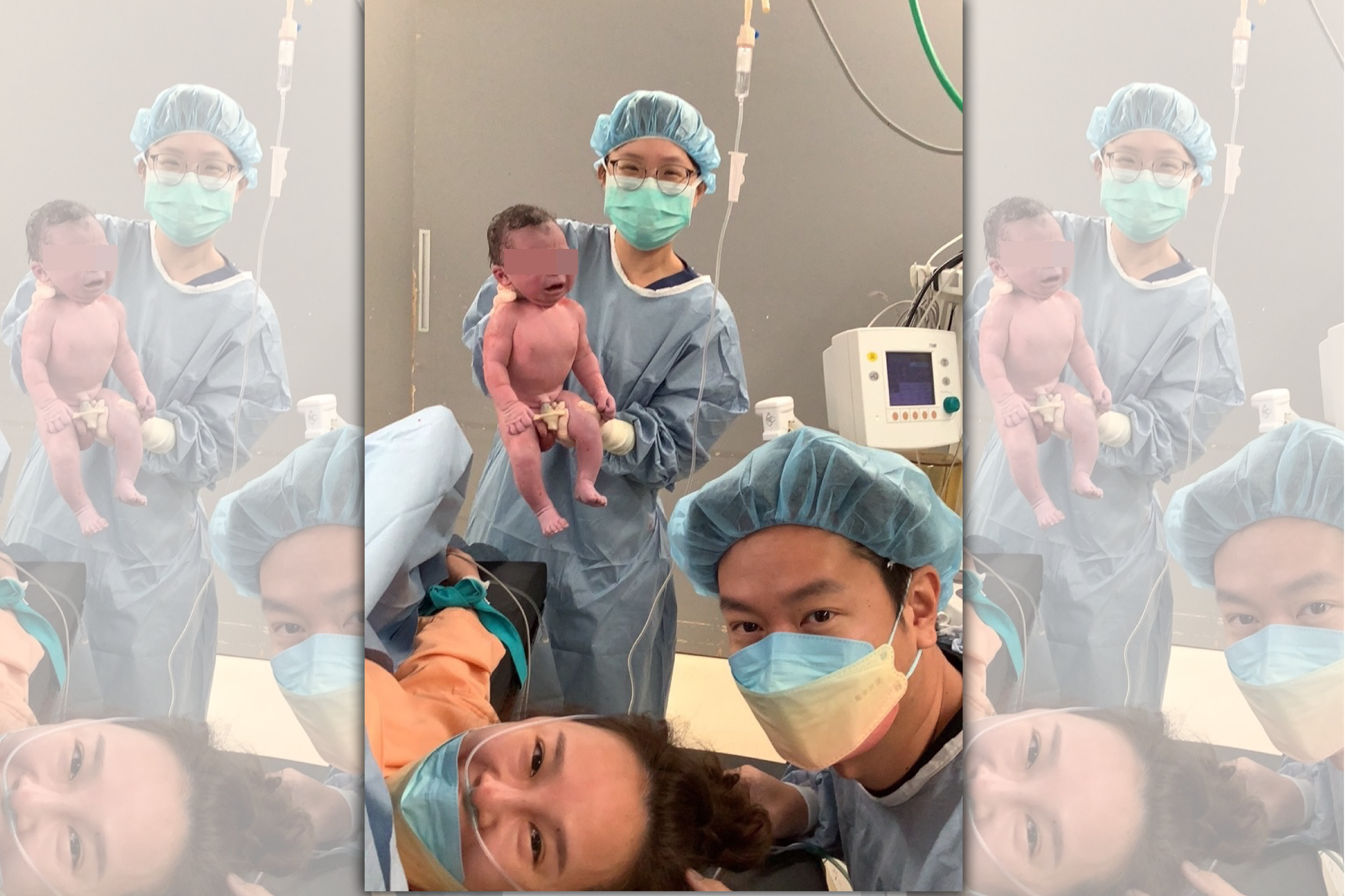 張齡予平安產下兒子。（圖／三立提供）