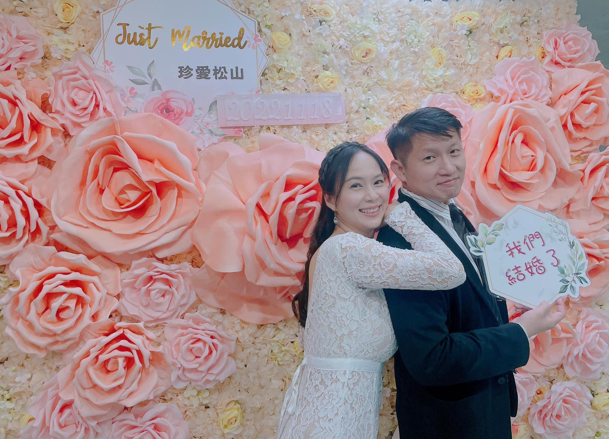 38歲前女F4團員Stacy升格人妻。（翻攝自史黛西STACY臉書）