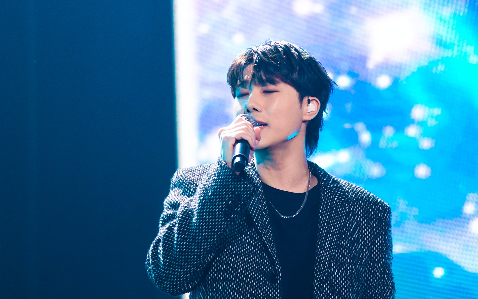 INFINITE隊長金聖圭週六在TICC舉行個人見面會。(華藝娛樂提供)