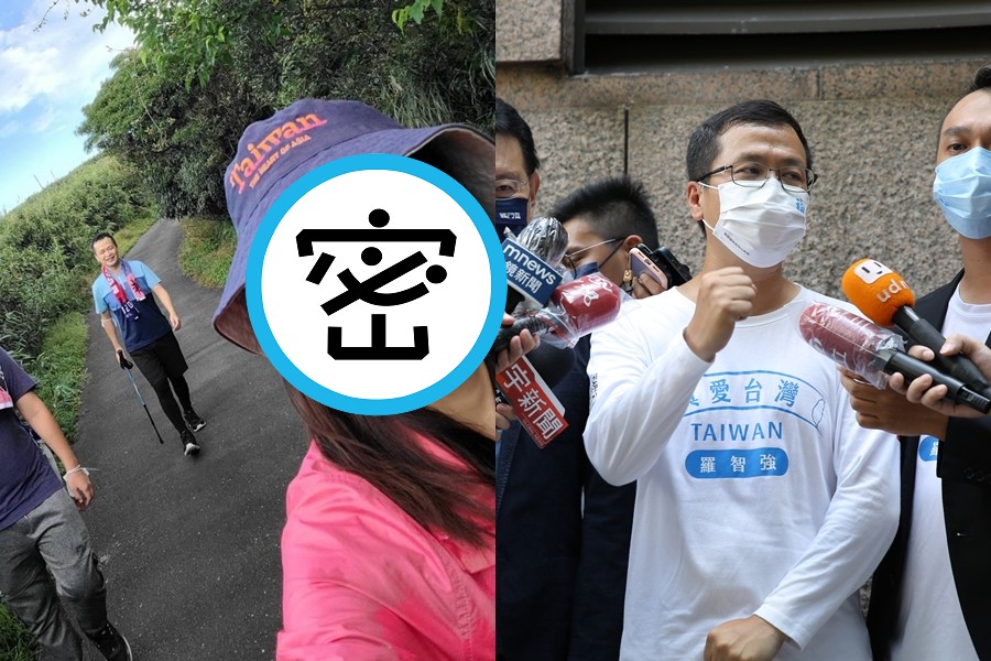 前台北市議員羅智強今突然感謝一名神祕友人，讚對方是美麗的女生」。（左圖翻攝自羅智強臉書、右為本刊資料照）