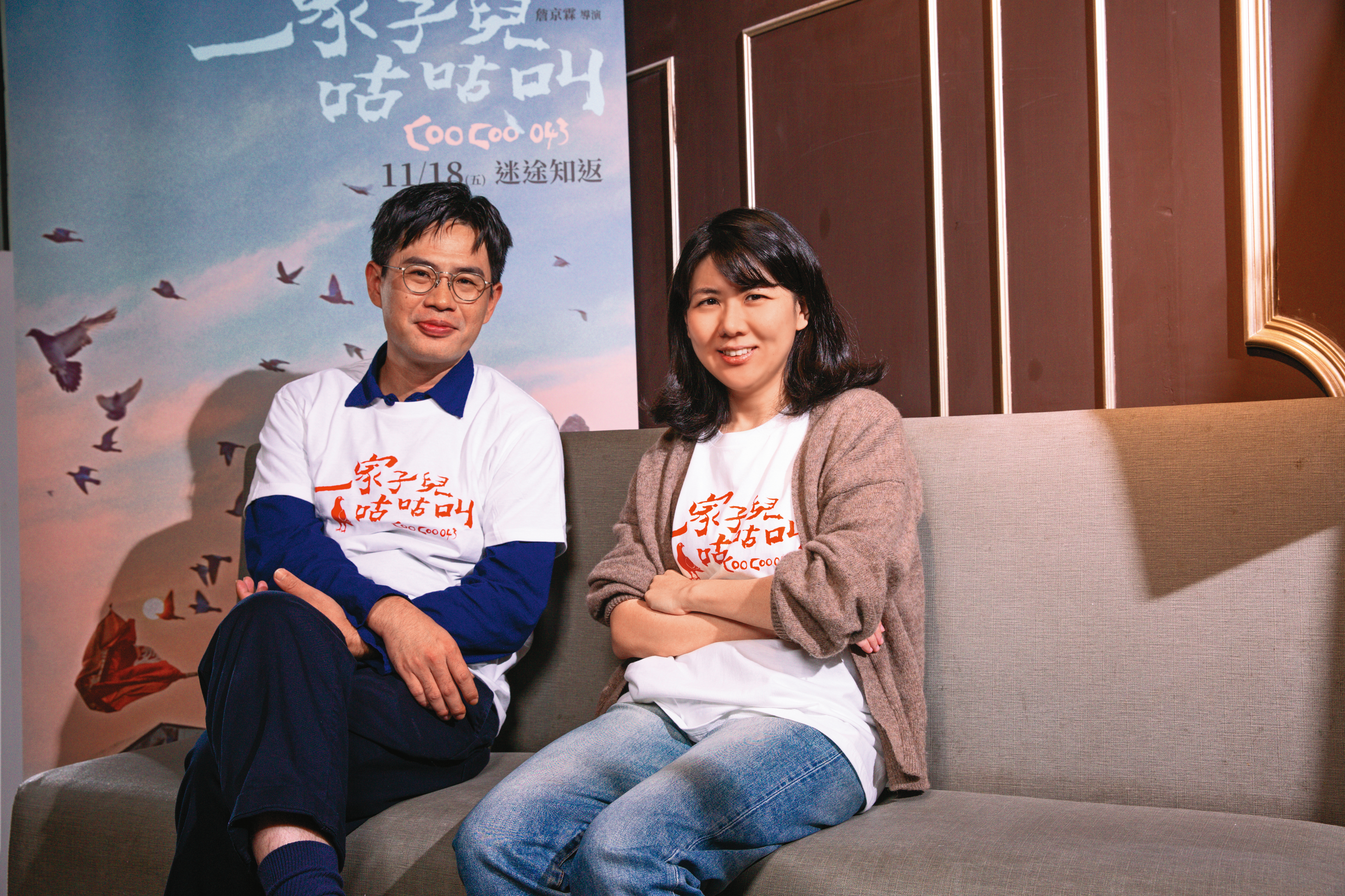 編導詹京霖(左)與製片林怡伶(右)耗費近3年進行各項田野調查,讓影片更真實。
