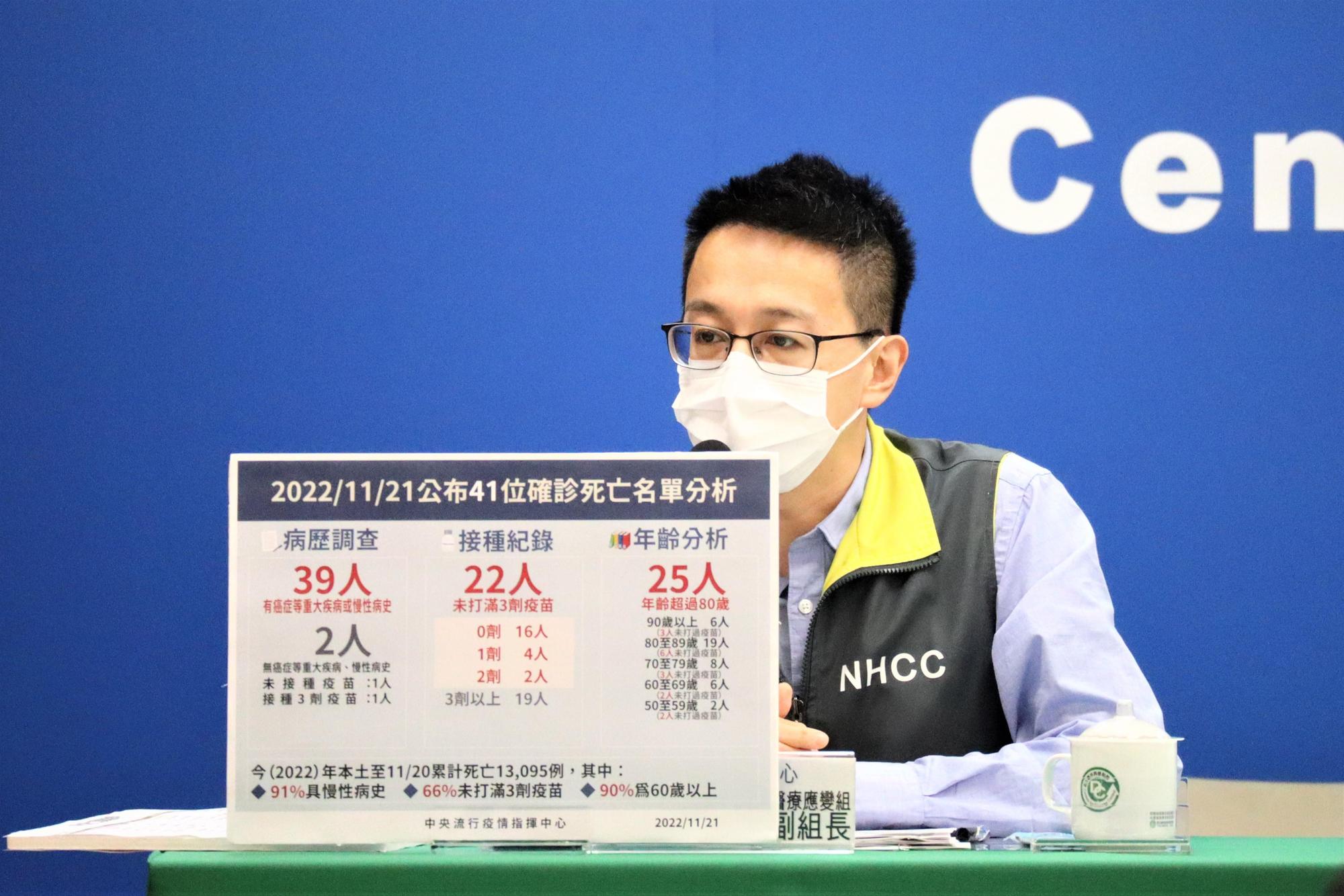 醫療應變組副組長羅一鈞。（指揮中心提供）