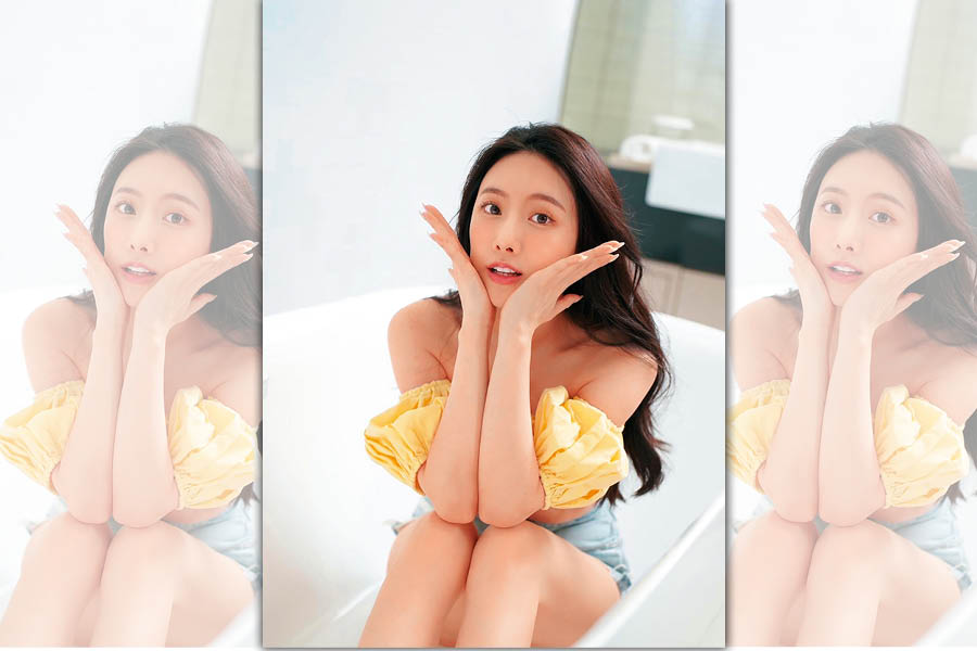 克萊兒寫真書的12套衣服都是她親自所選,希望讓粉絲看到最真實的一面。(浪live提供)