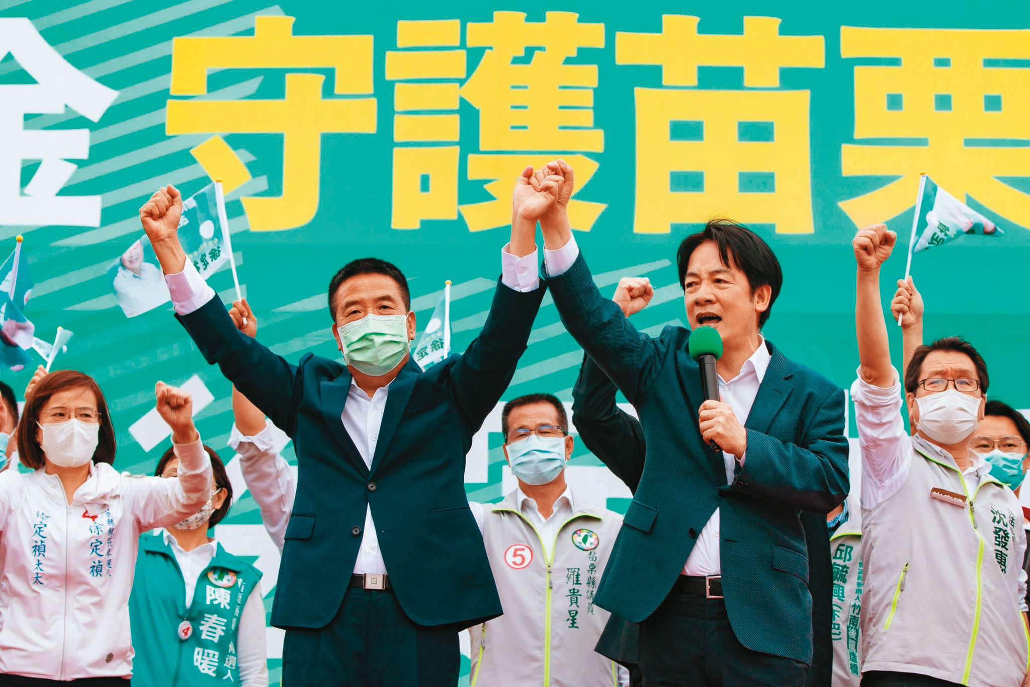 民進黨在中台灣非執政縣市急拉尾盤,其中苗栗更被視為「72年來最有機會勝選」的一戰。(翻攝賴清德臉書)