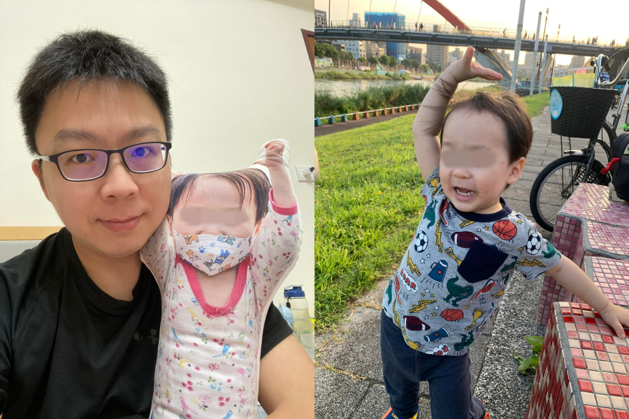 新北確診病逝童恩恩已逝世逾7個月，恩恩爸昨日則在臉書發文回應酸民。（翻攝自恩恩爸臉書）