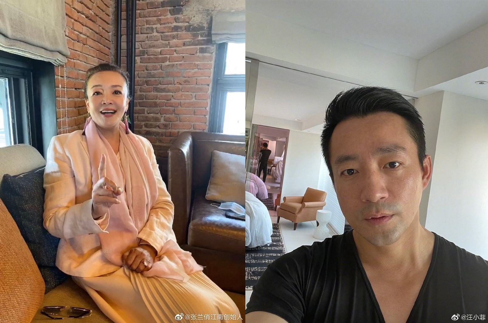 汪小菲與張蘭奮不顧身罵人，為自己賺到流量。（翻攝微博）