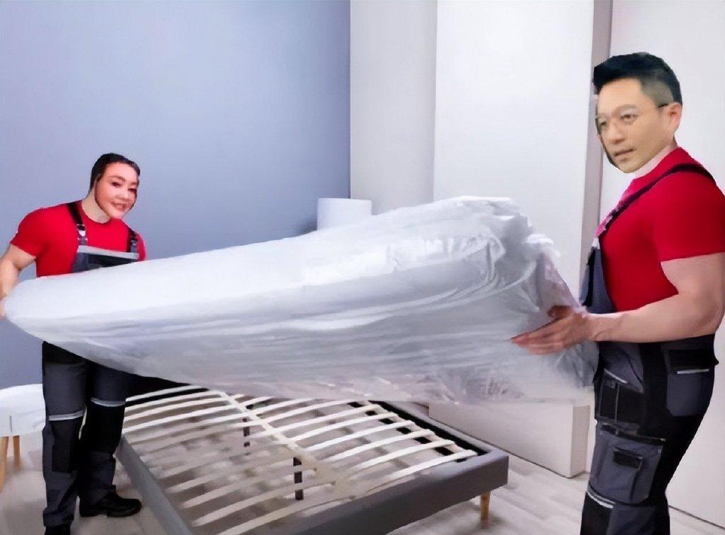 汪小菲的連續發文意外紅了床墊,也讓網友熱心製成示意圖。(翻攝微博)