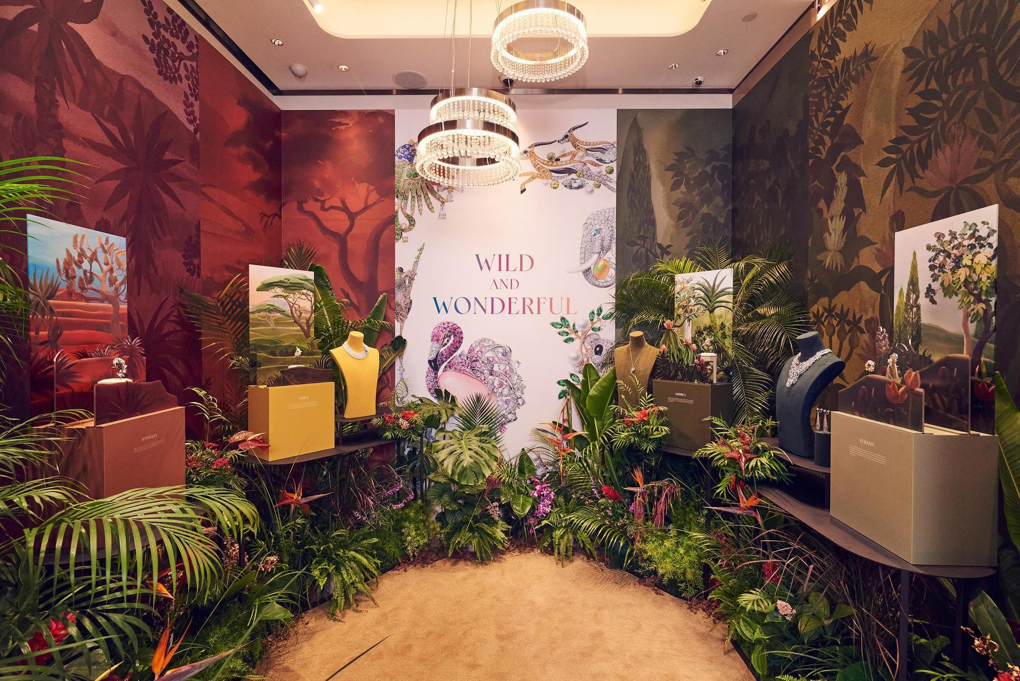 全新WILD AND WONDERFUL系列頂級珠寶系列展自即日起至11月28日止。(MIKIMOTO提供)