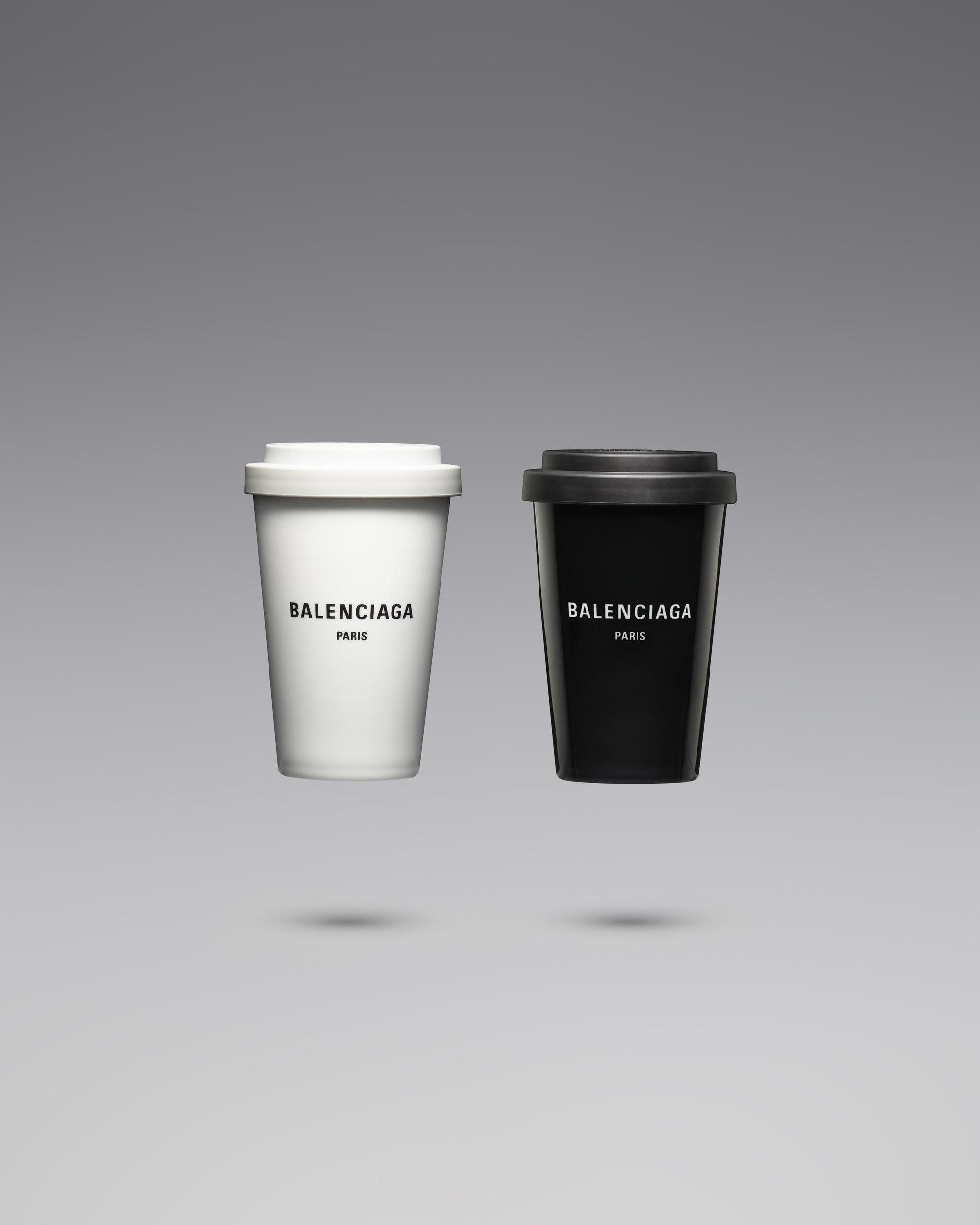 LOGO咖啡杯。各NT$3,500（BALENCIAGA提供）