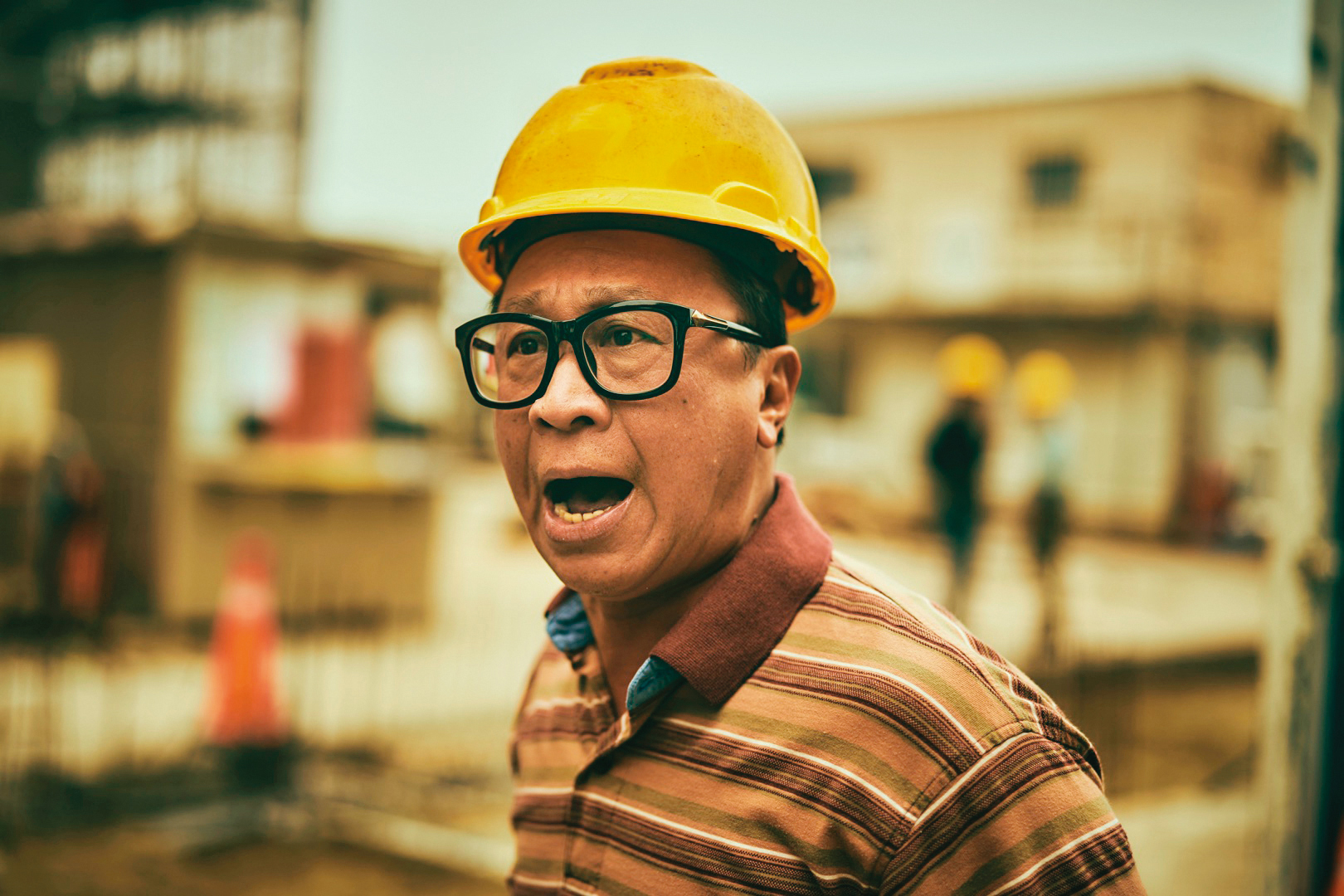 掀起話題的電視劇《做工的人》，游安順飾演昌哥，平日總是做著發財夢，但路見不平也會挺身而出。（大慕影藝提供）