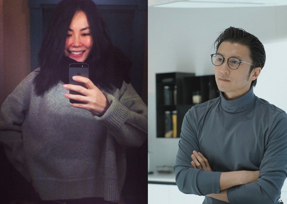 謝霆鋒（右）和王菲（左）上演世紀復合，但分手傳聞卻頻頻傳出。（翻攝自王菲、謝霆鋒微博）