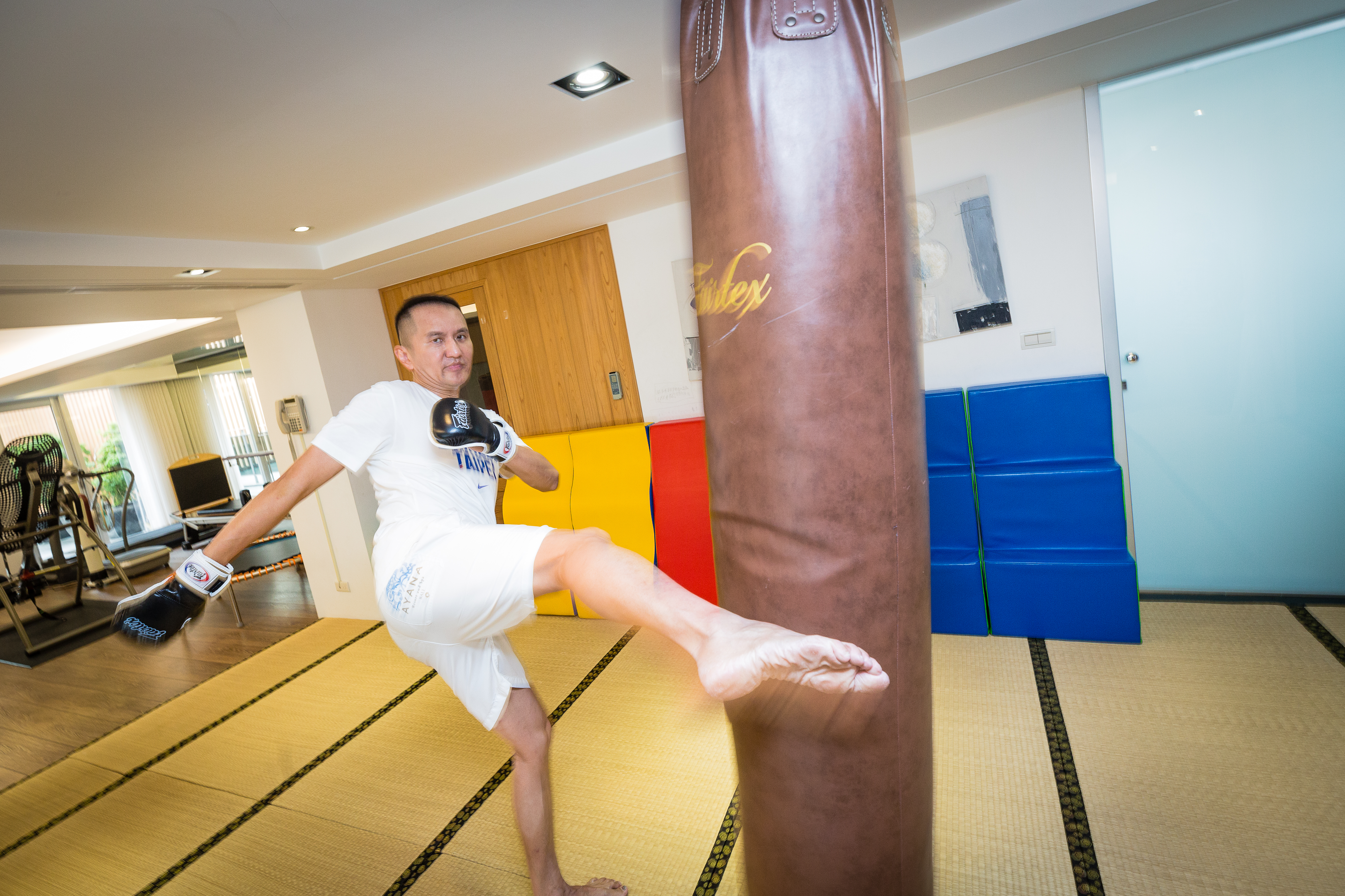 學過泰拳15年的常如山隨身不帶保鏢，還曾徒手制伏歹徒。