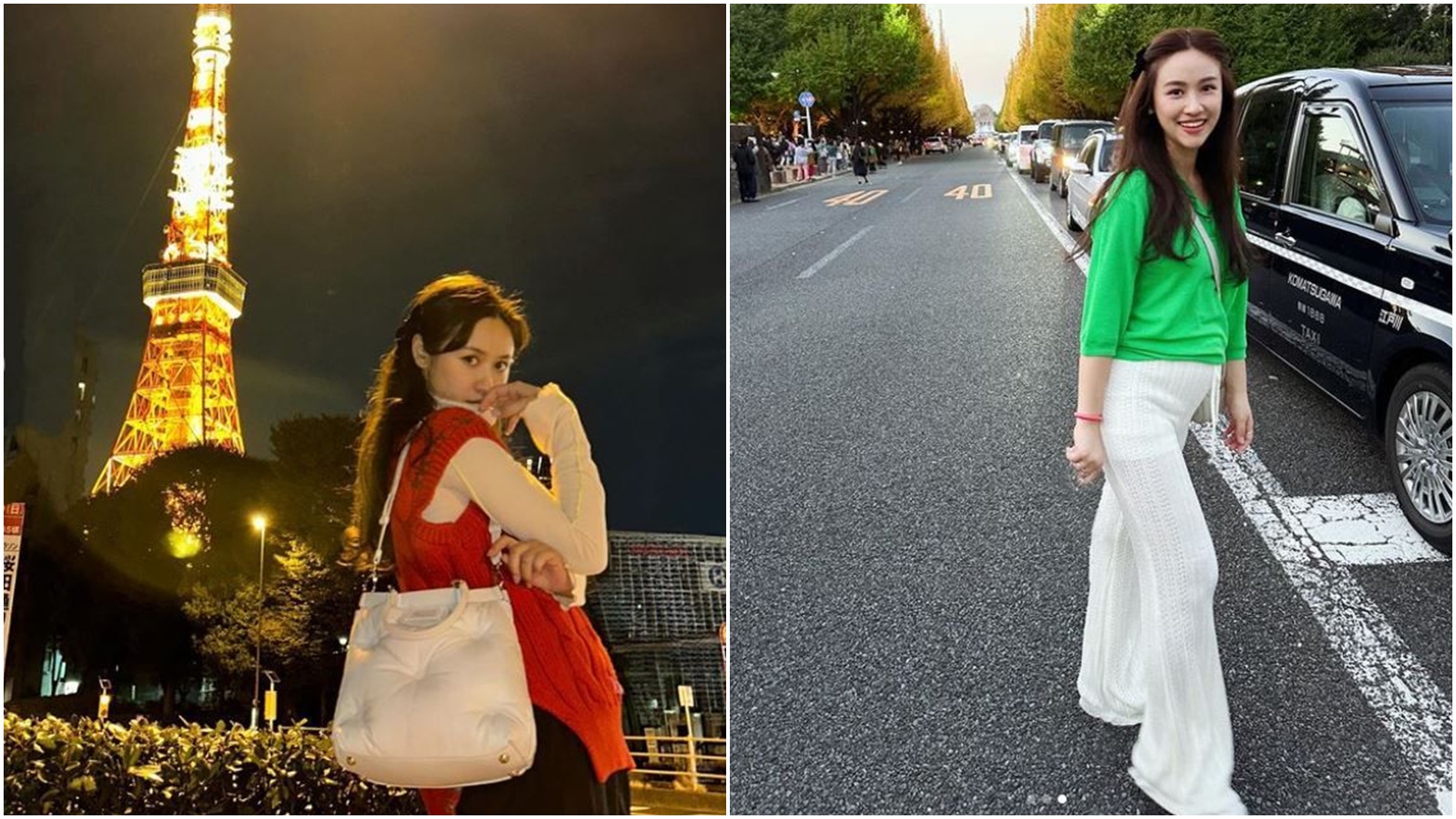 吳姍儒去日本遊玩後返台狂發美照。（翻攝自吳姍儒IG）