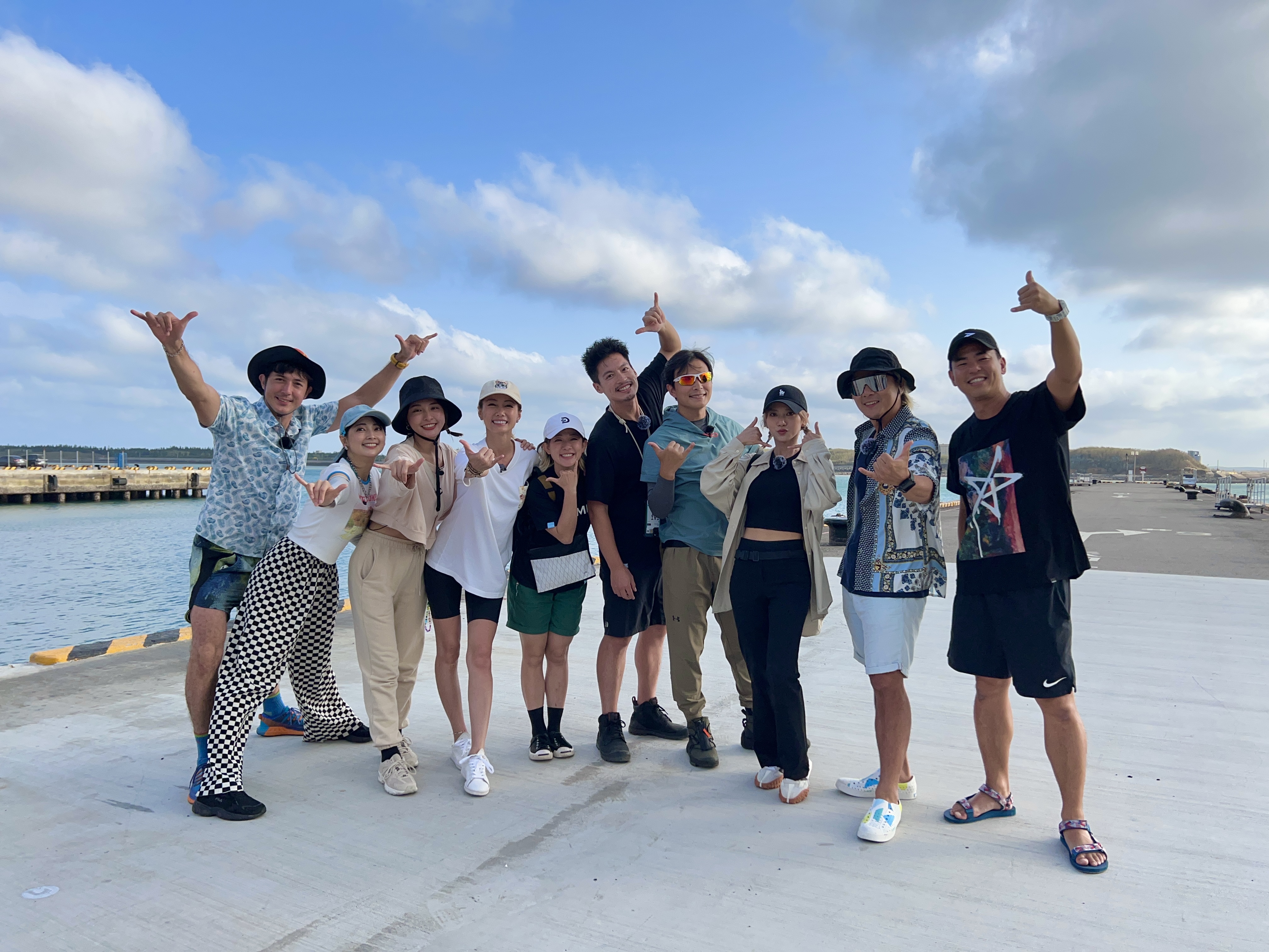 《飢餓遊戲》到澎湖出外景。（中視提供）