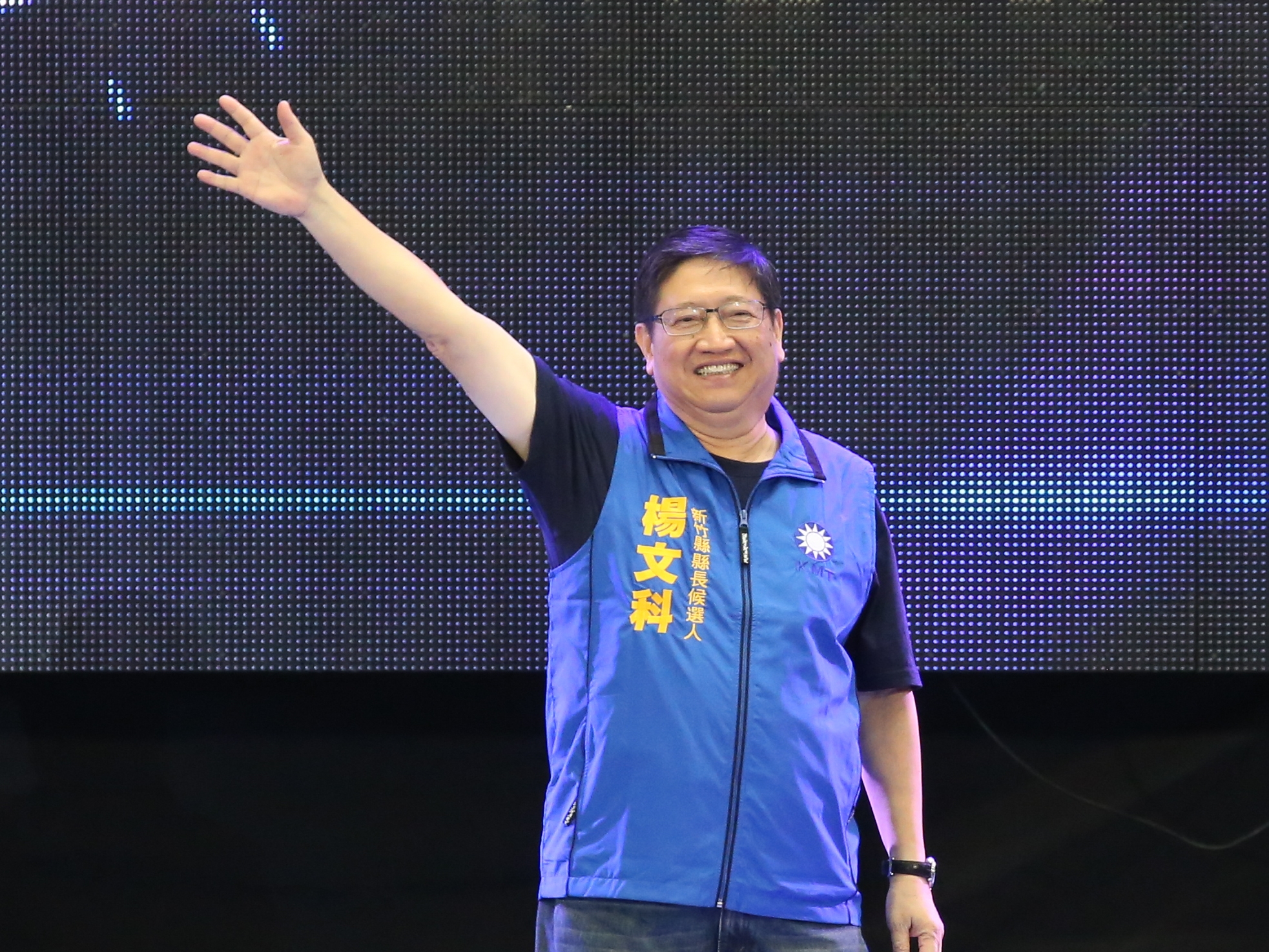 新竹縣長楊文科連任成功。（本刊資料照）