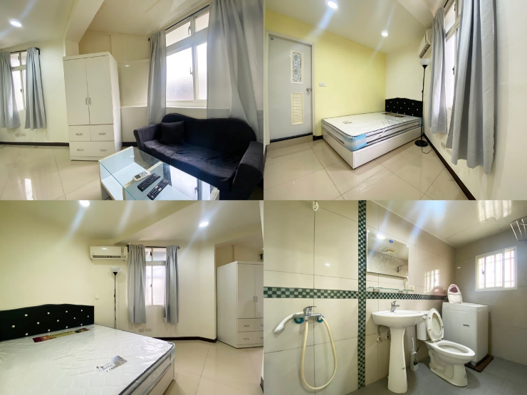 房仲在社團上傳待售的凶宅照片，還特別要求看屋民眾「看到什麼都要忍住，出來再說」。（翻攝「我是凶宅！！買賣/法拍/投資/撿便宜/屋主自租自售/仲介/資訊新聞/全台/禁廣告只有凶宅可進」臉書社團）