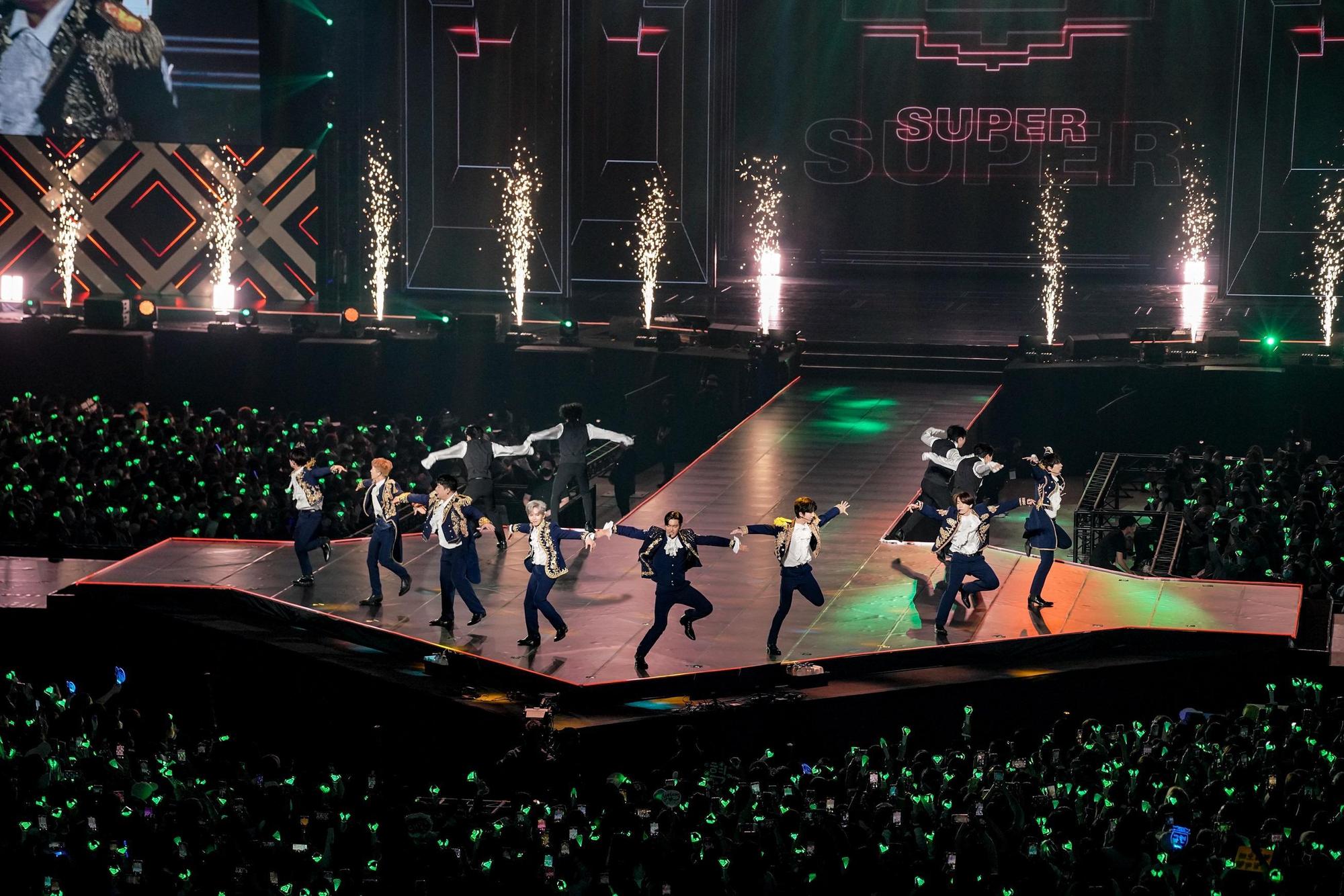 Super Junior第二場演唱會依舊座無虛席。（超級圓頂提供）