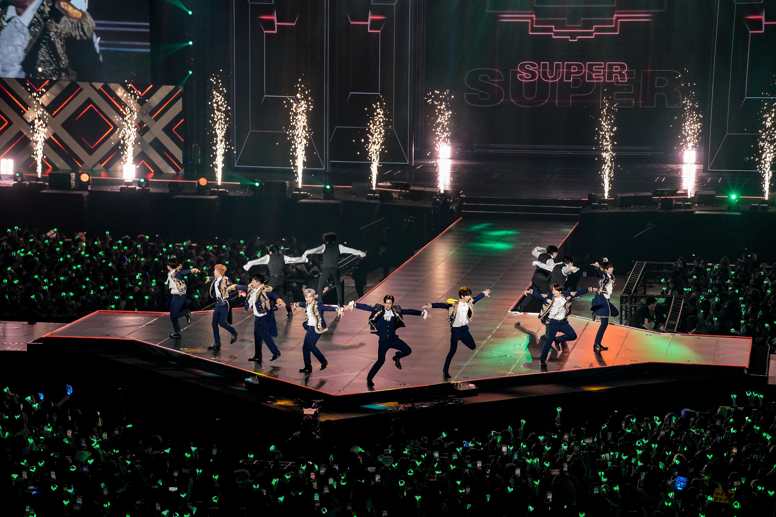 Super Junior第二場演唱會依舊座無虛席。（超級圓頂提供）