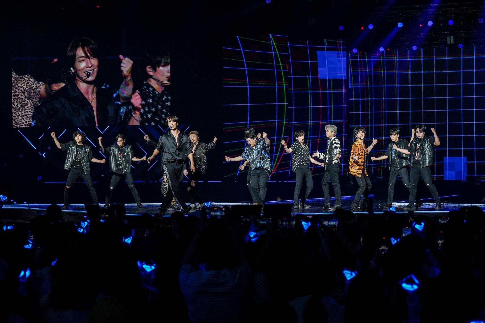 Super Junior演唱會第二場粉絲應援依然火力全開。（超級圓頂提供）