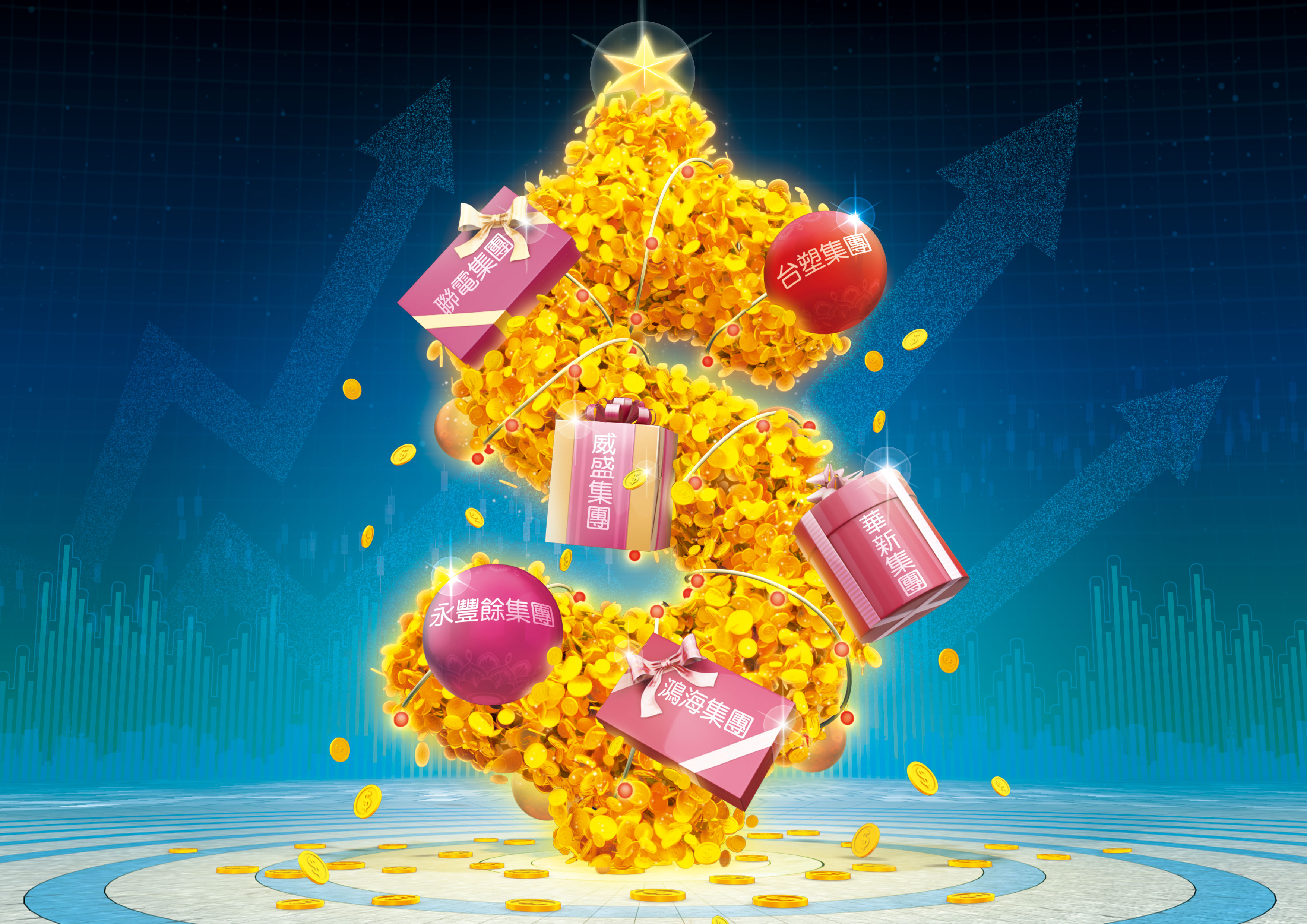 年底集團作帳行情啟動，特定個股有高機率出現漲勢。