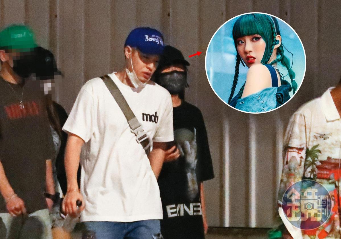周湯豪身邊女伴換人，與女團HUR成員C.Holly深夜出門玩耍。