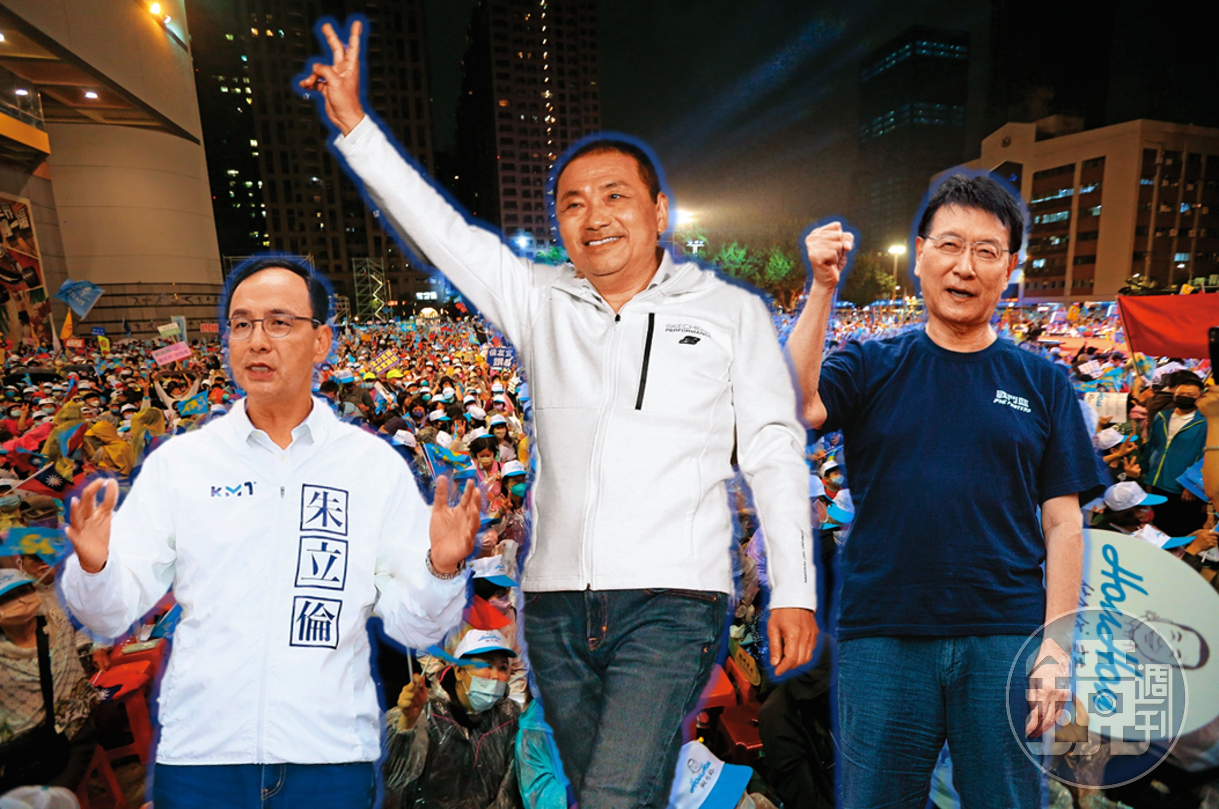 九合一選舉結果出爐，國民黨一舉拿下13席縣市長的佳績，但選後總統初選內戰也隨之展開，以力挺朱立倫、侯友宜及趙少康的人馬，各擁其主。