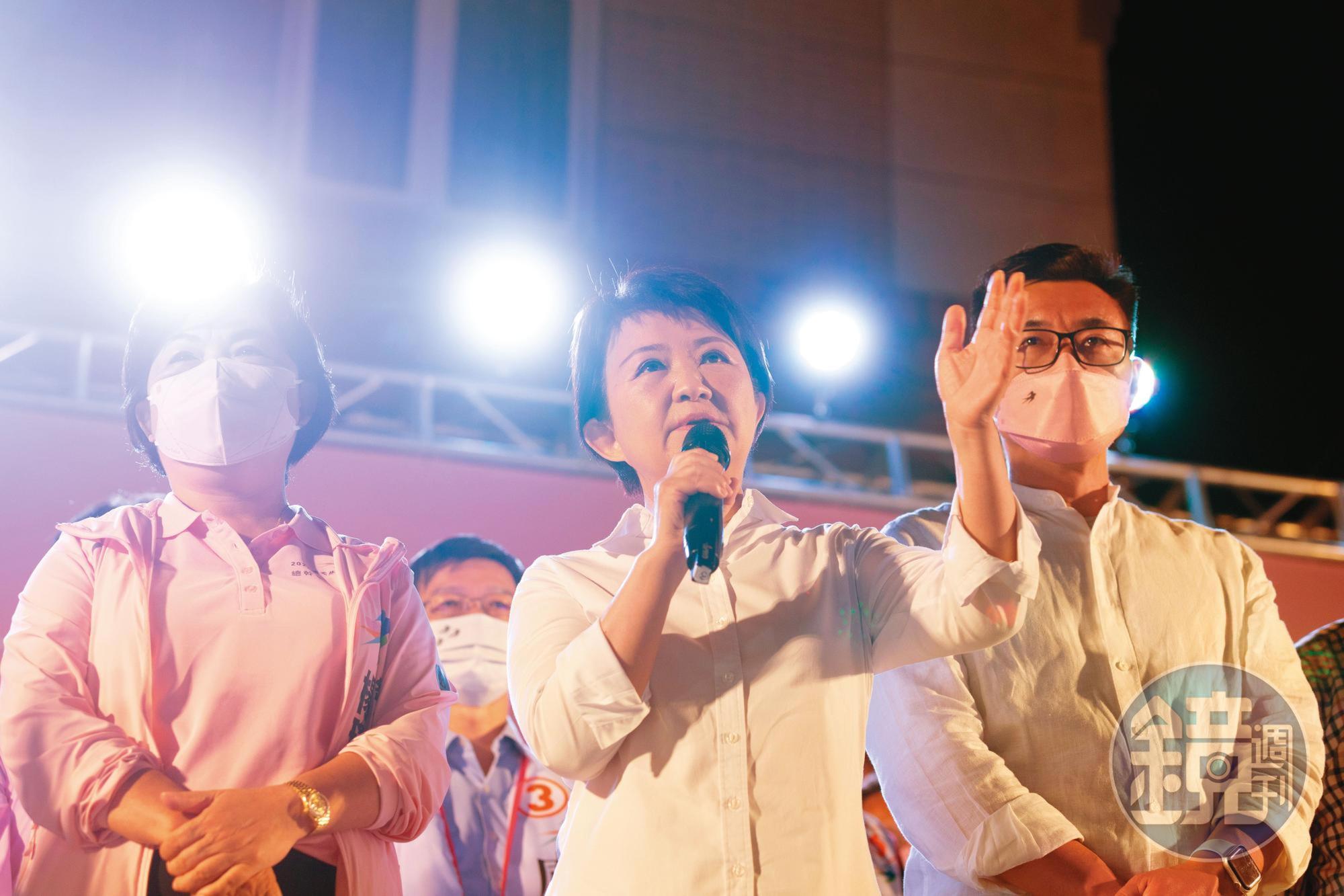 連任台中市長成功的盧秀燕站穩藍營A咖角色,未來挺誰選總統,成為黨內重要指標。