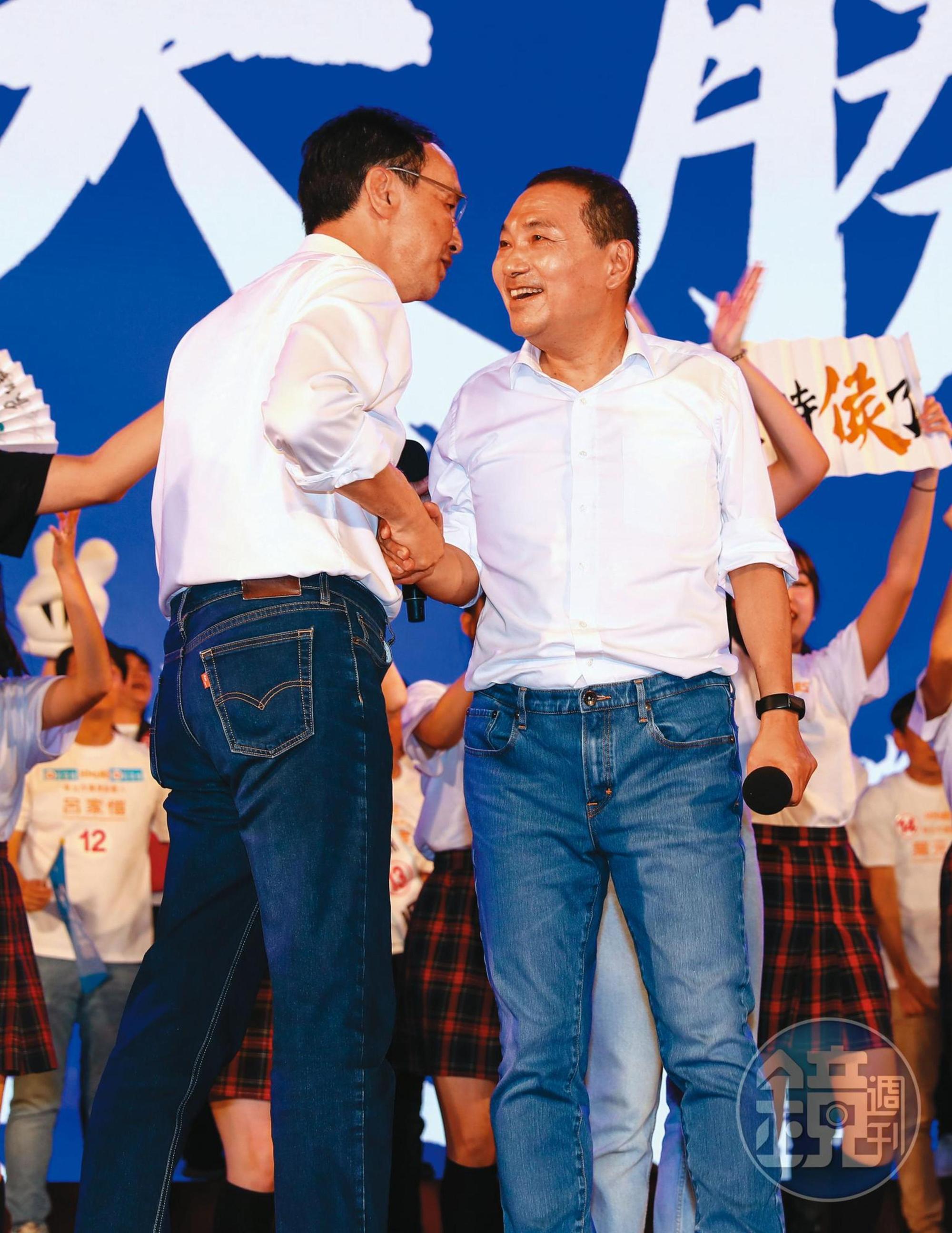 國民黨內選前「卡侯」參選總統的傳言不斷，選後則掀起另一波「防朱」氛圍。