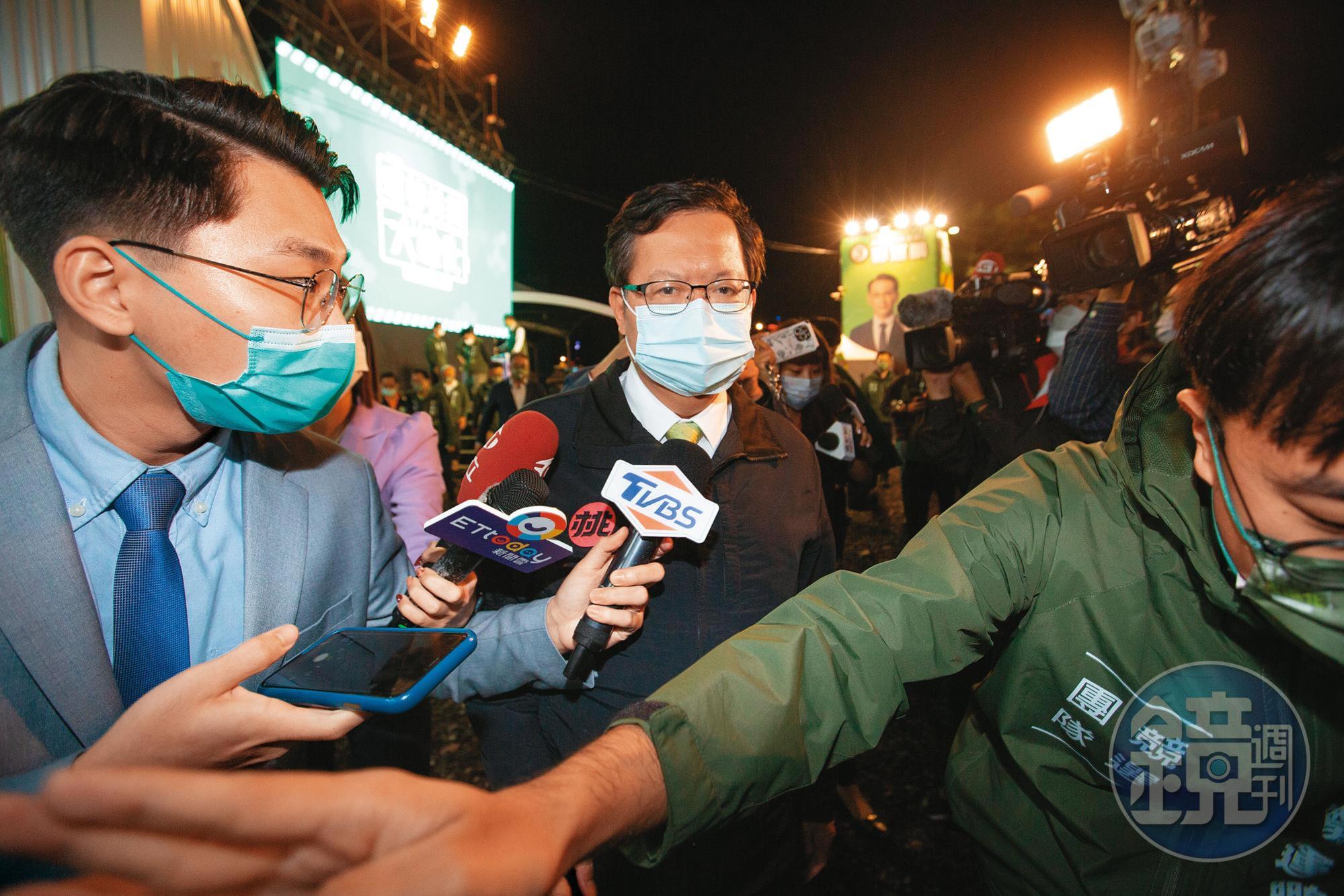 民進黨丟失北台灣唯一直轄市桃園，成為外界認定敗選的重要指標因素。圖為桃園市長鄭文燦。