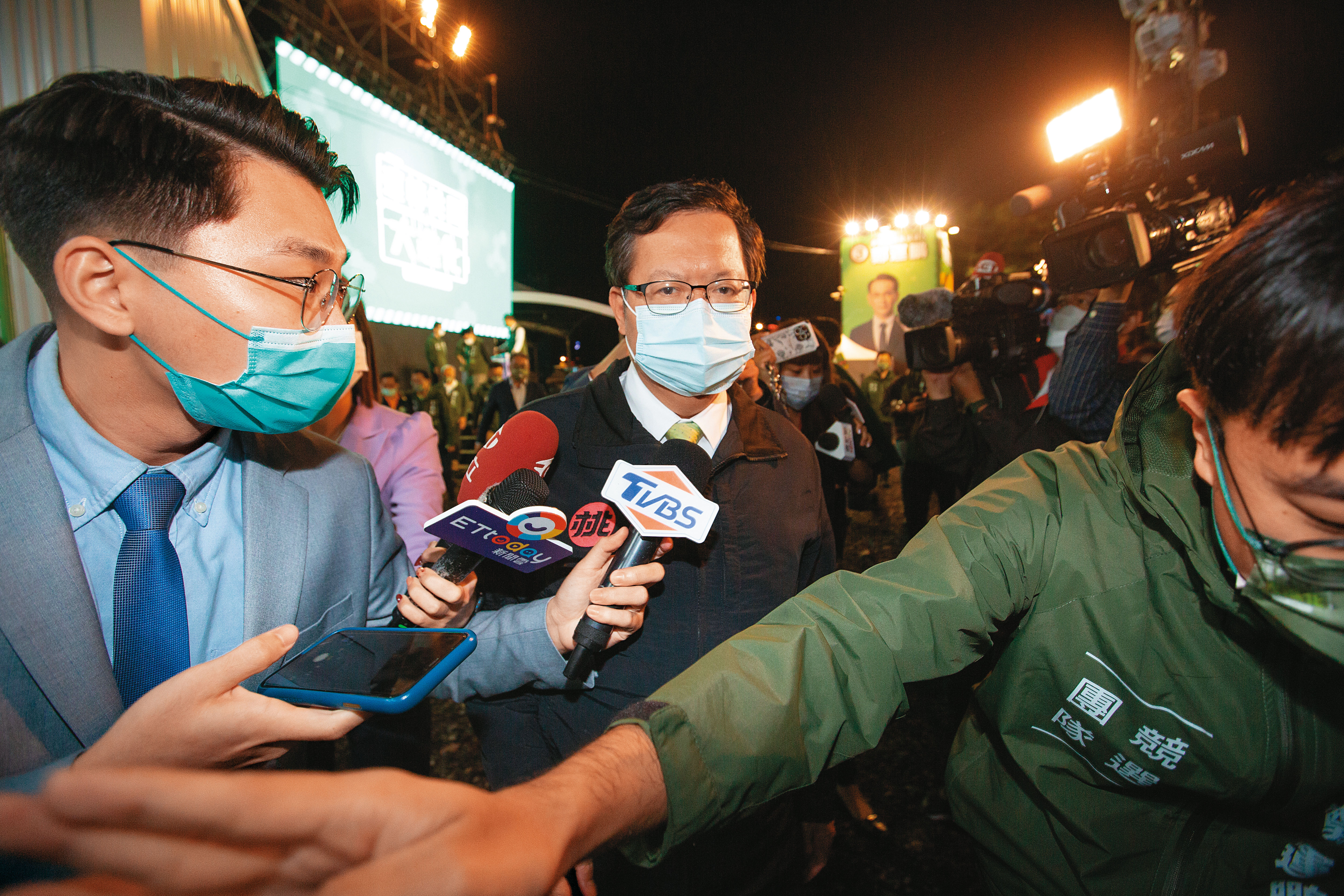 民進黨丟失北台灣唯一直轄市桃園，成為外界認定敗選的重要指標因素。圖為桃園市長鄭文燦。