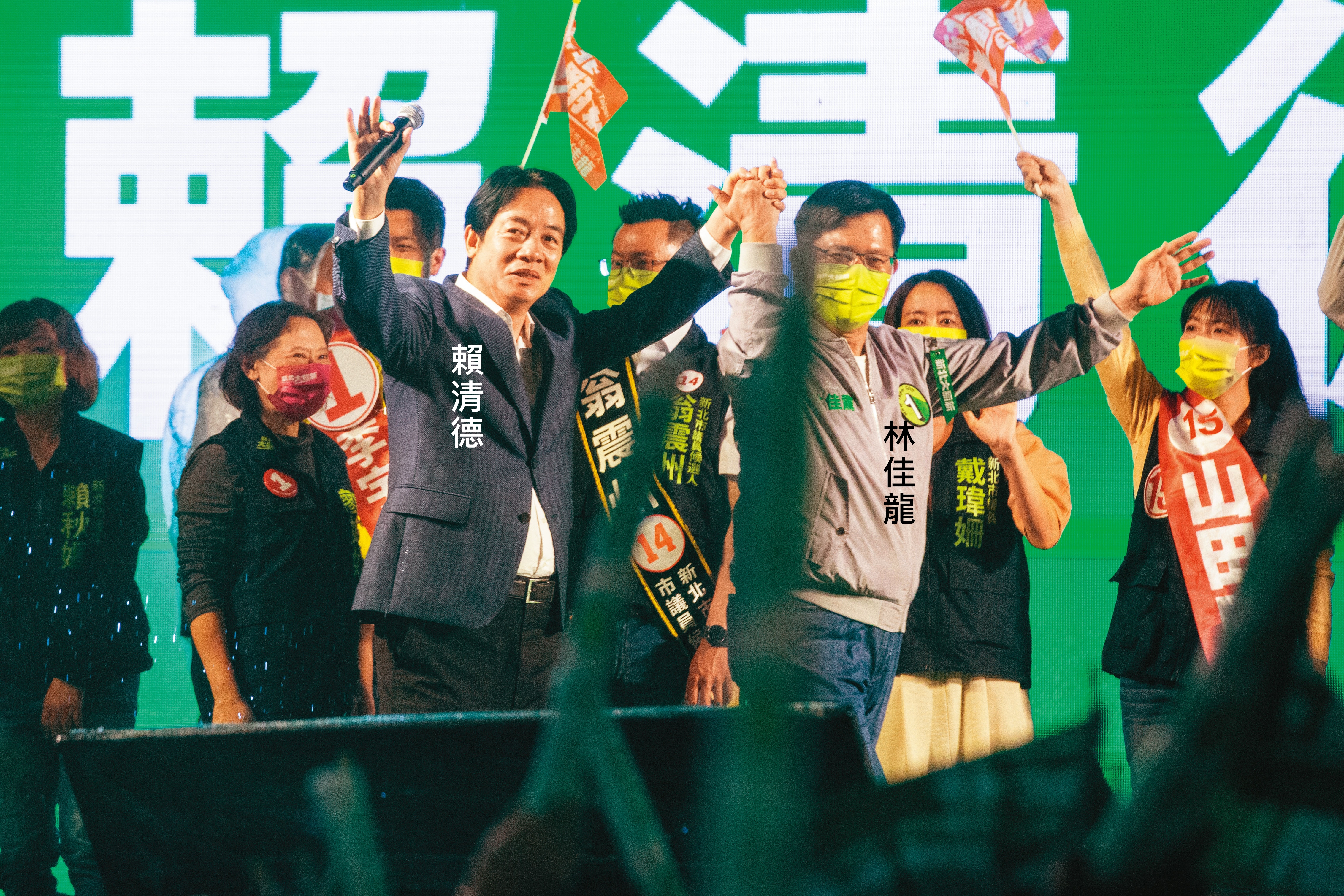 賴清德透過公投、九合一全台輔選累積政治能力，跨派系廣結善緣。