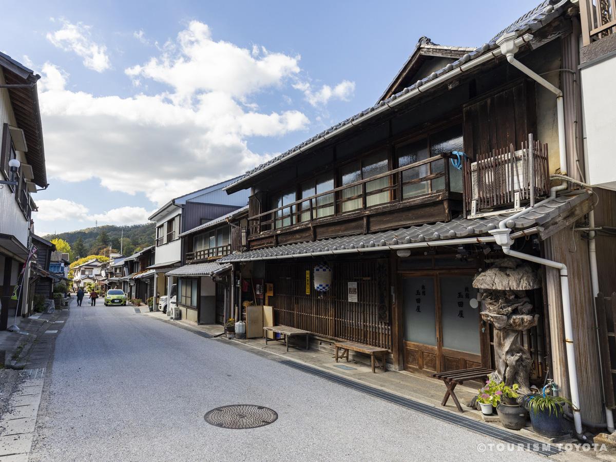 時間像是不曾在「足助老街」流逝。(TOURISM TOYOTA提供)