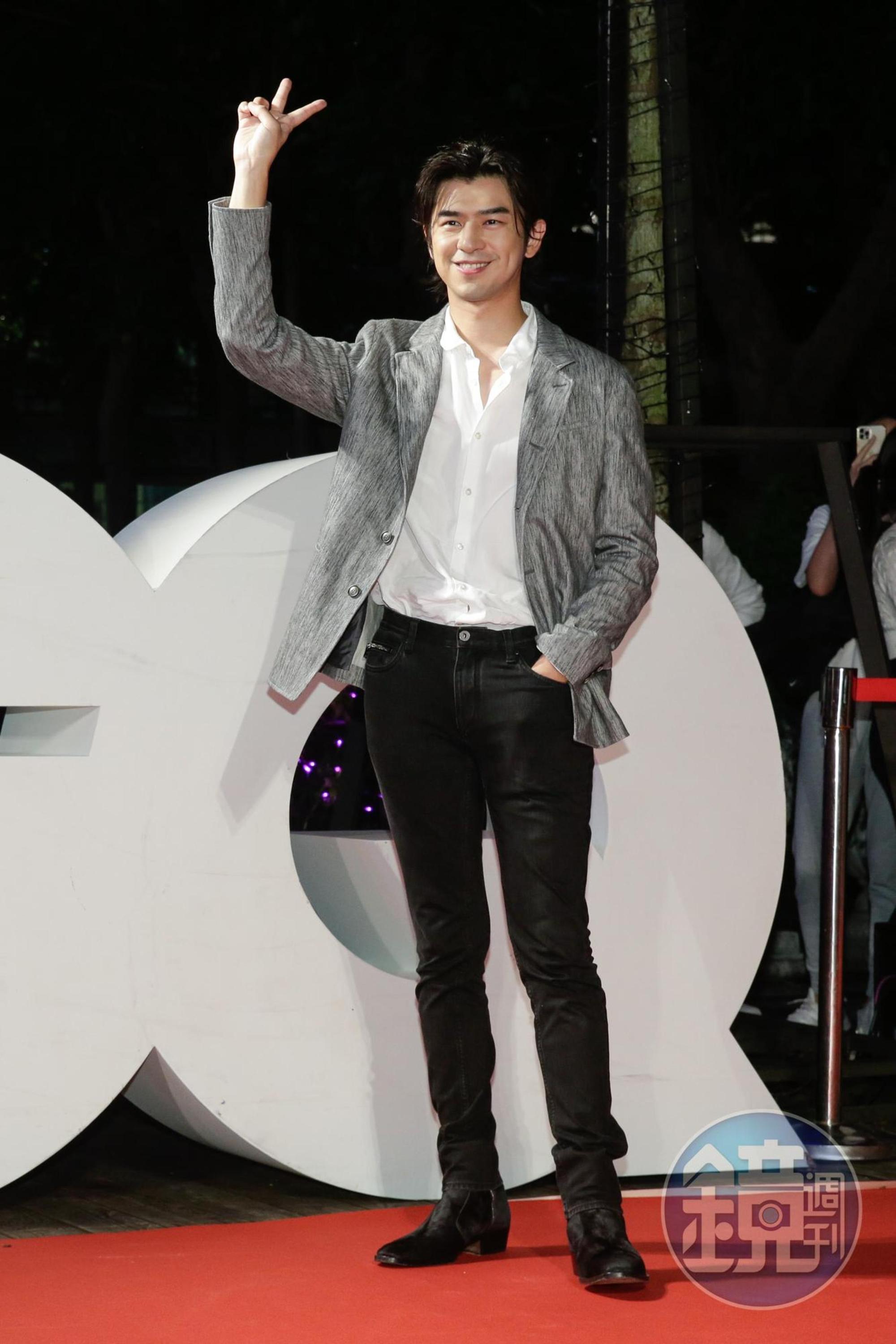 陳柏霖獲得台灣《GQ》年度風格大賞「Icon of the Year」大獎。