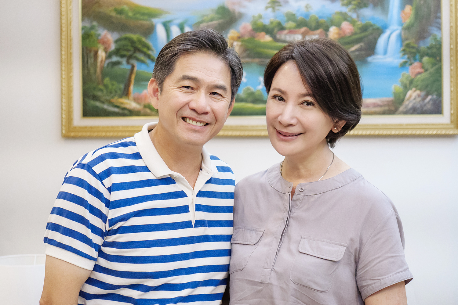 陳亞蘭和洪都拉斯在劇中飾演夫妻。(TVBS提供)