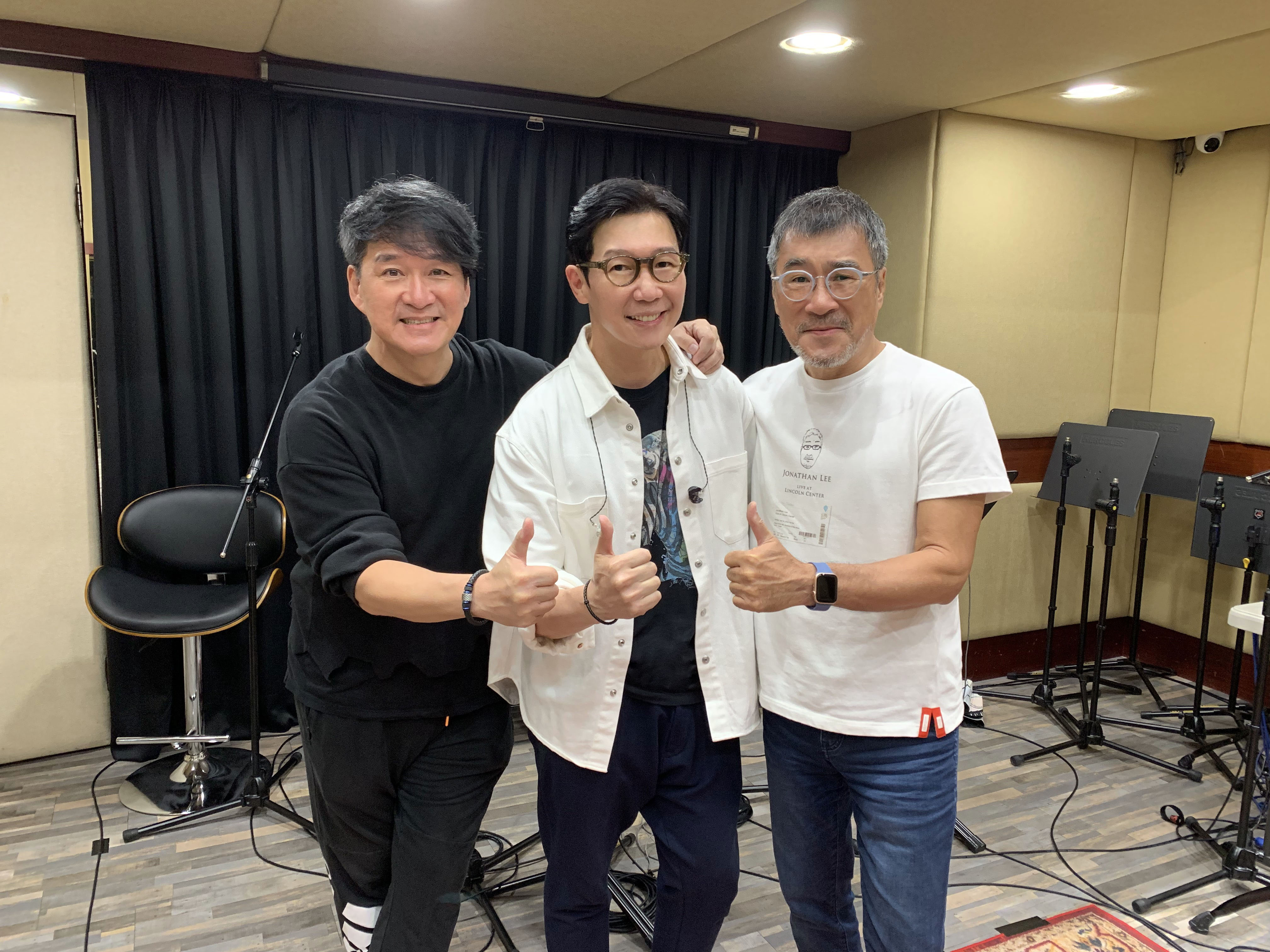 品冠合體李宗盛、周華健高歌練肺。（種子音樂提供）