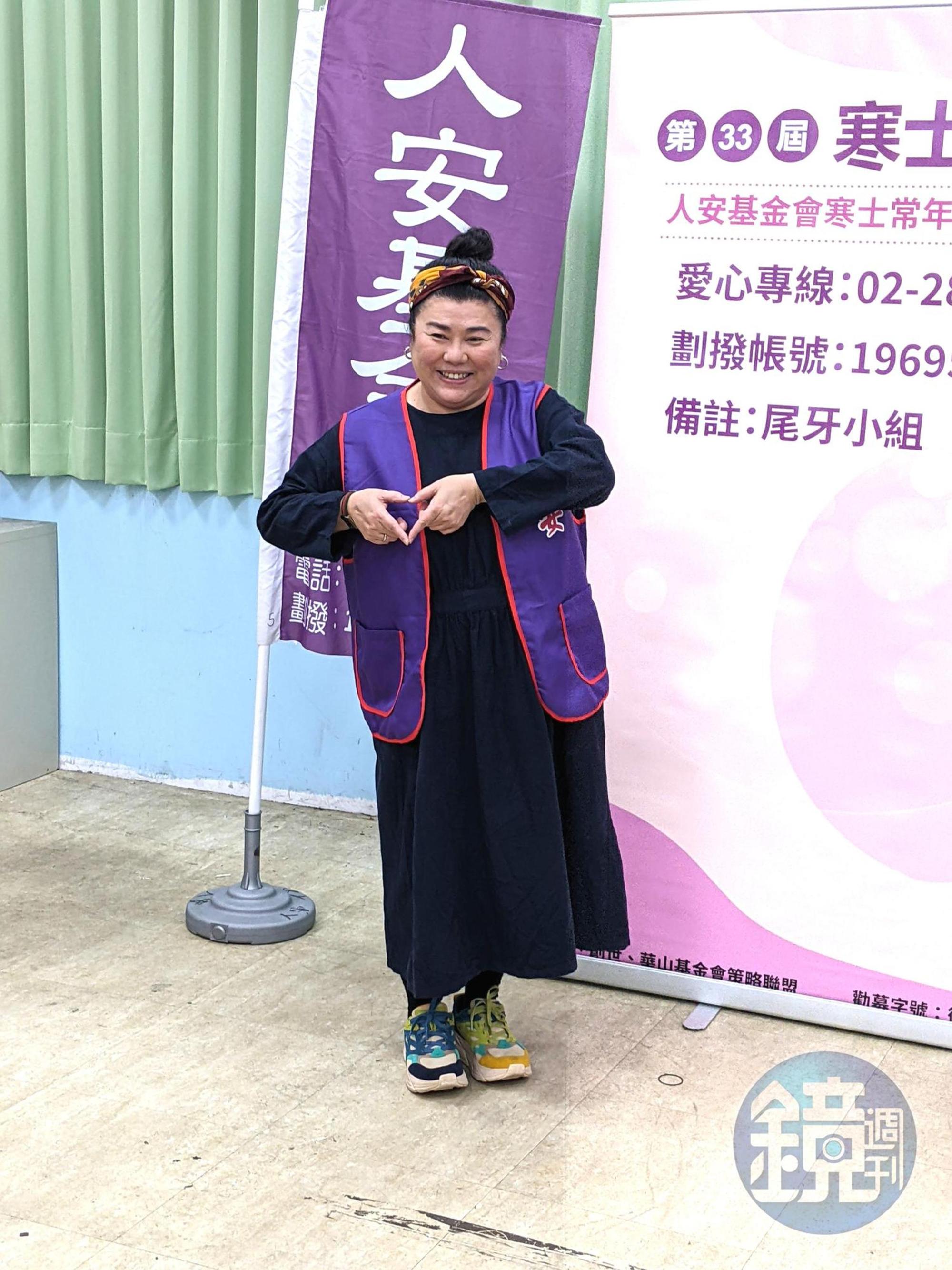 去年林美秀發現脊椎滑脫,但她不吃止痛藥,疼痛已經影響到睡眠。