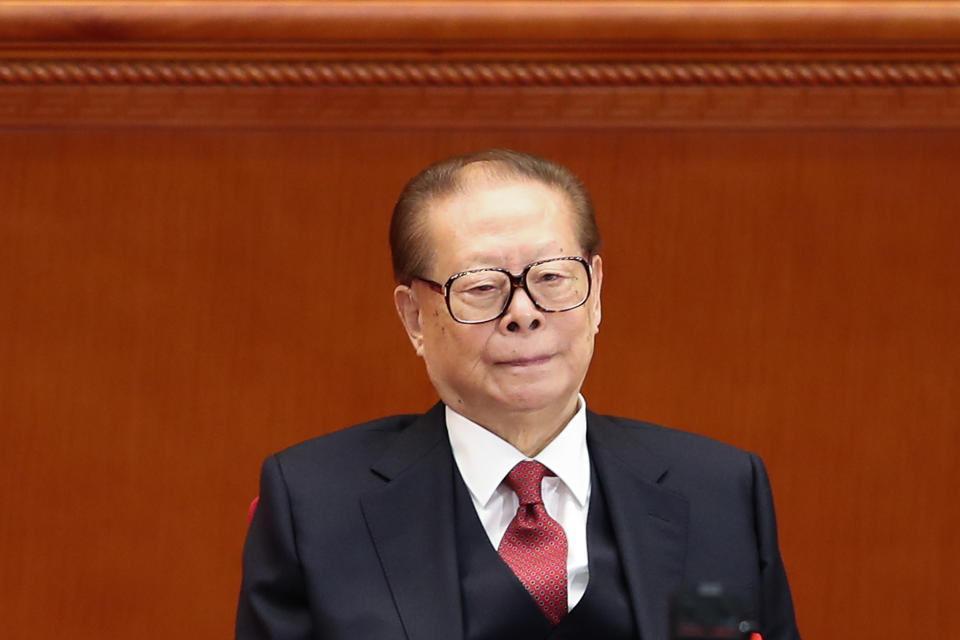 中國前領導人江澤民病逝。（翻攝自推特）
