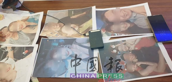 林男從Google相簿中得知阮女出軌多男。（翻自《中國報》）