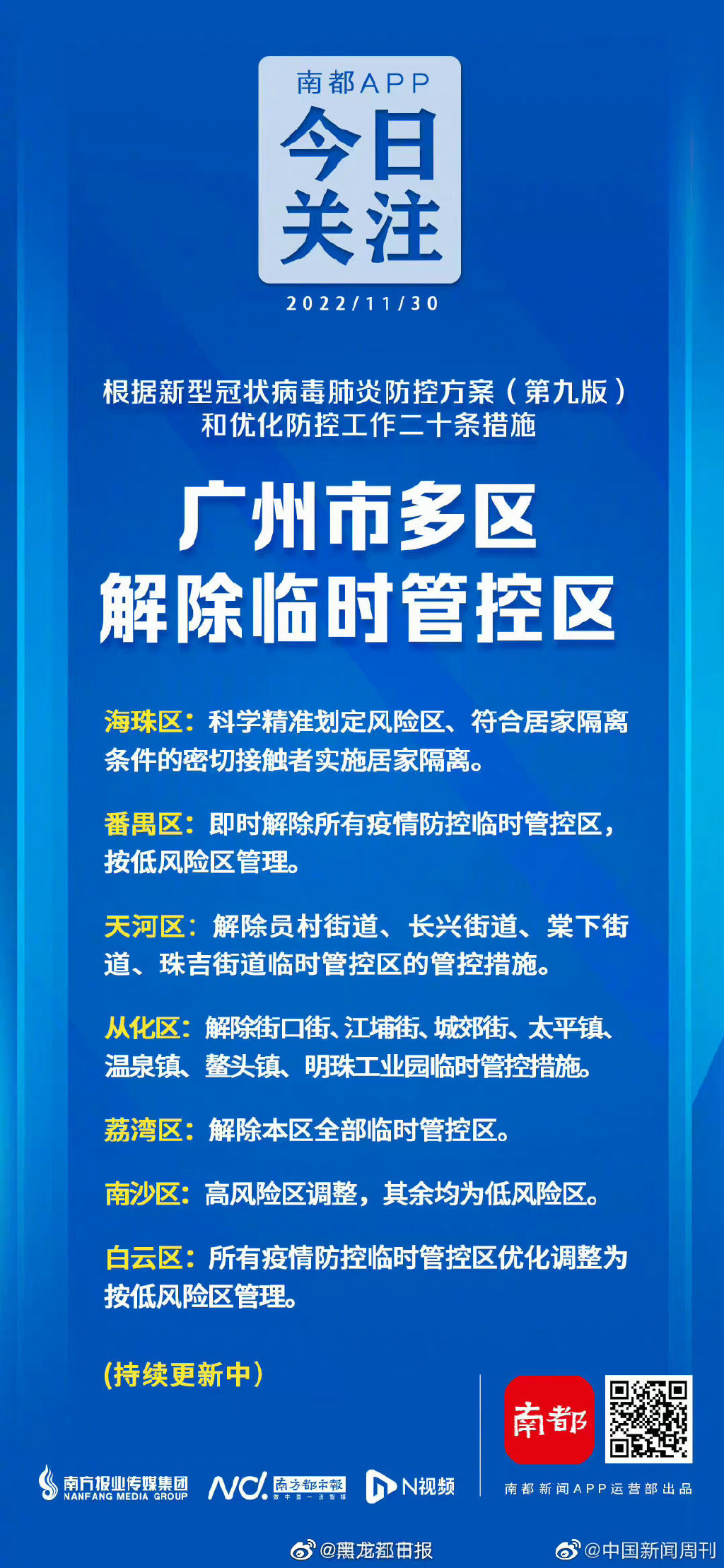 官方稍早發出公告。（翻攝自微博）