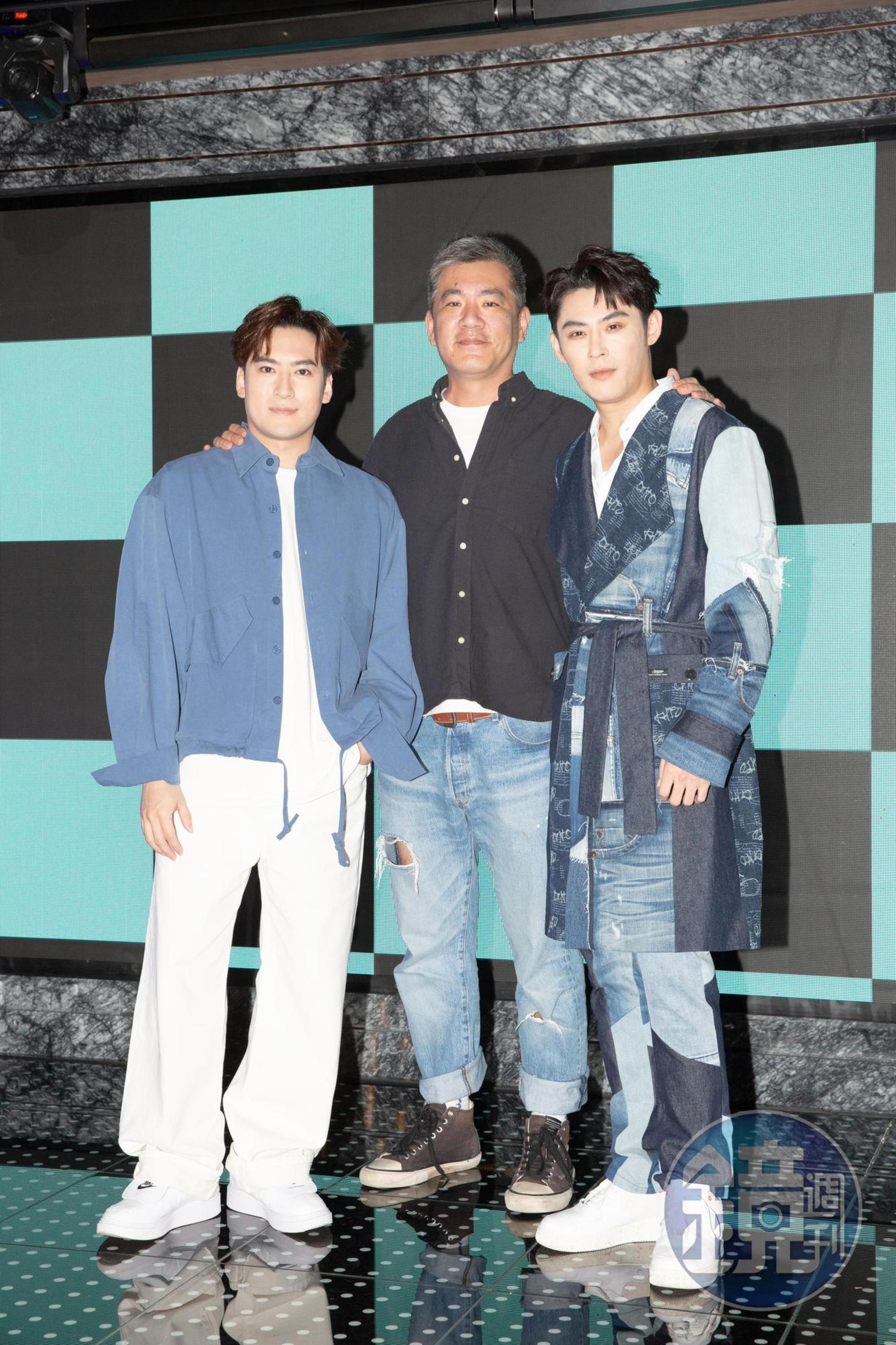 陳奕被沈建宏和導演郝心翔推薦最適合當男公關。