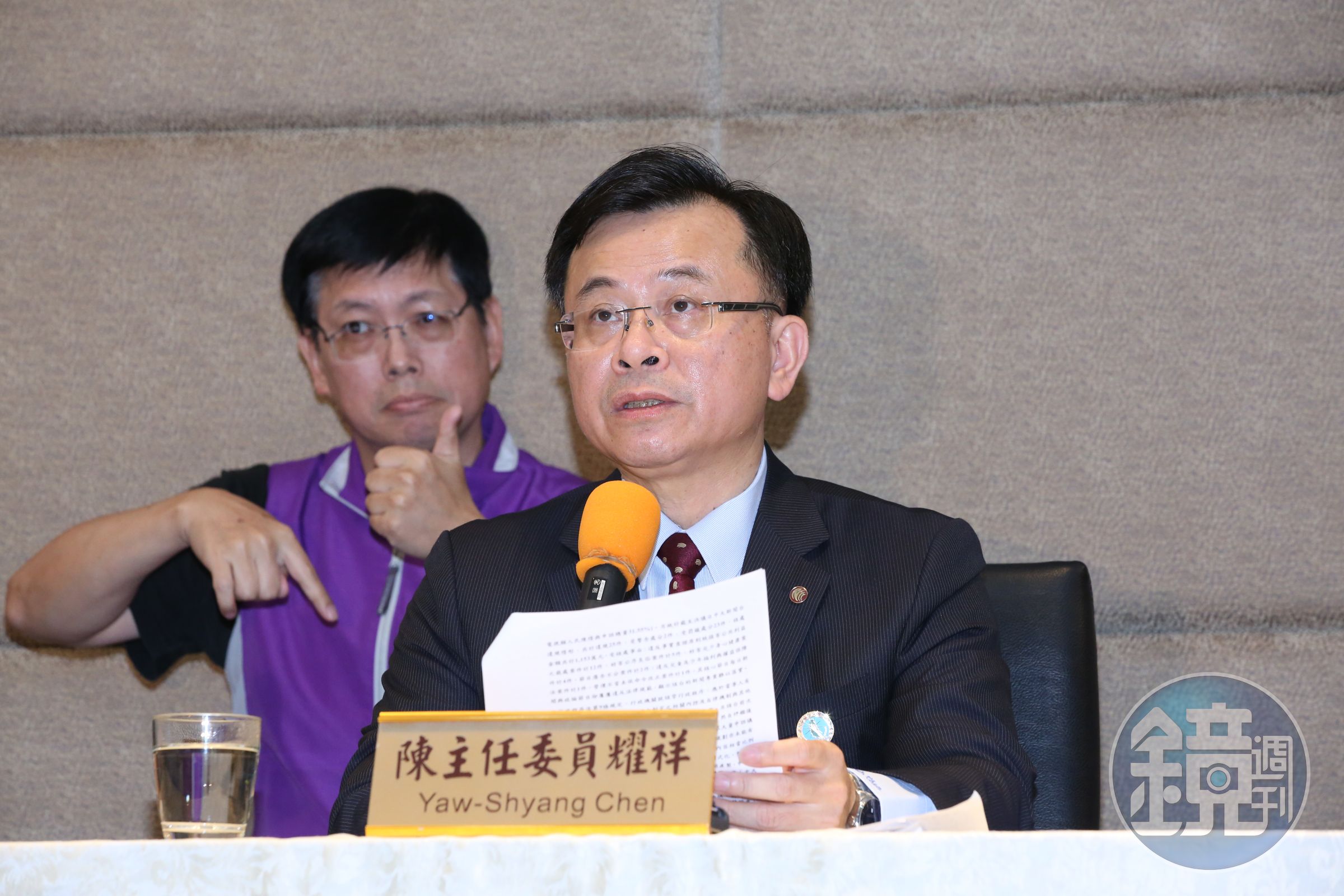 NCC主委陳耀祥強調獨立機關沒有介入任何政黨，也說NCC不會繼續推動中介法。（本刊資料照）