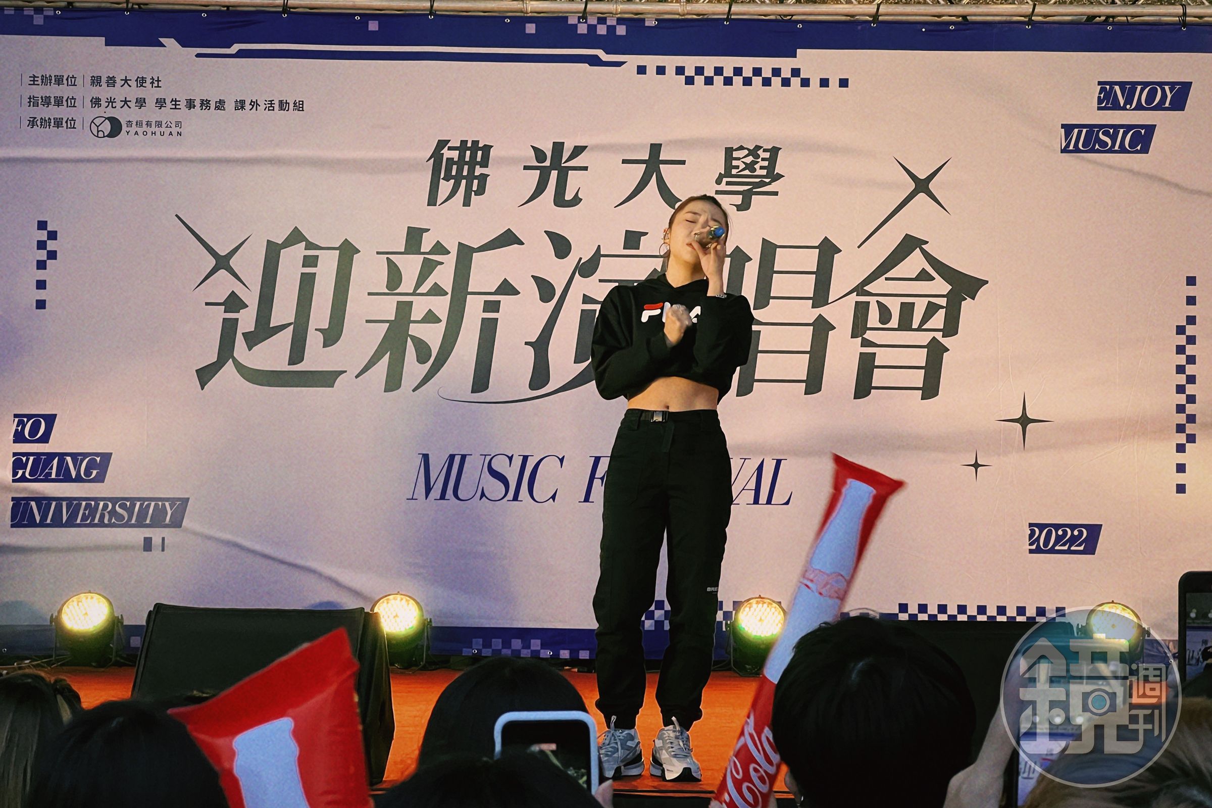 艾薇勤跑校園活動，已經接下40場演出。（喜鵲提供）
