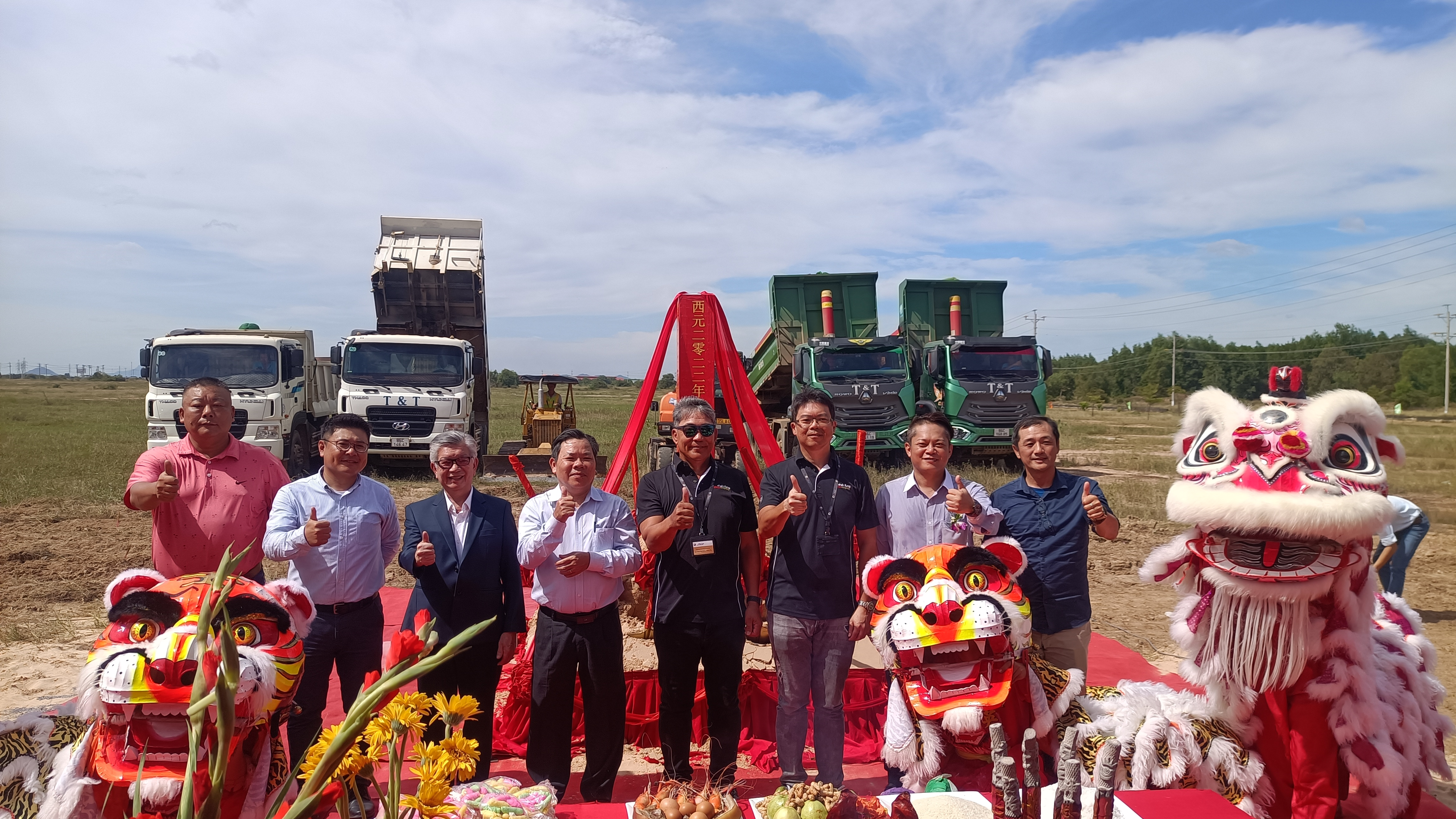 世豐螺絲越南新廠今日舉行動土典禮，目標2023年第四季進入試量產、2024年第一季達量產階段，有助於創造集團新一波成長動能。（世豐提供）