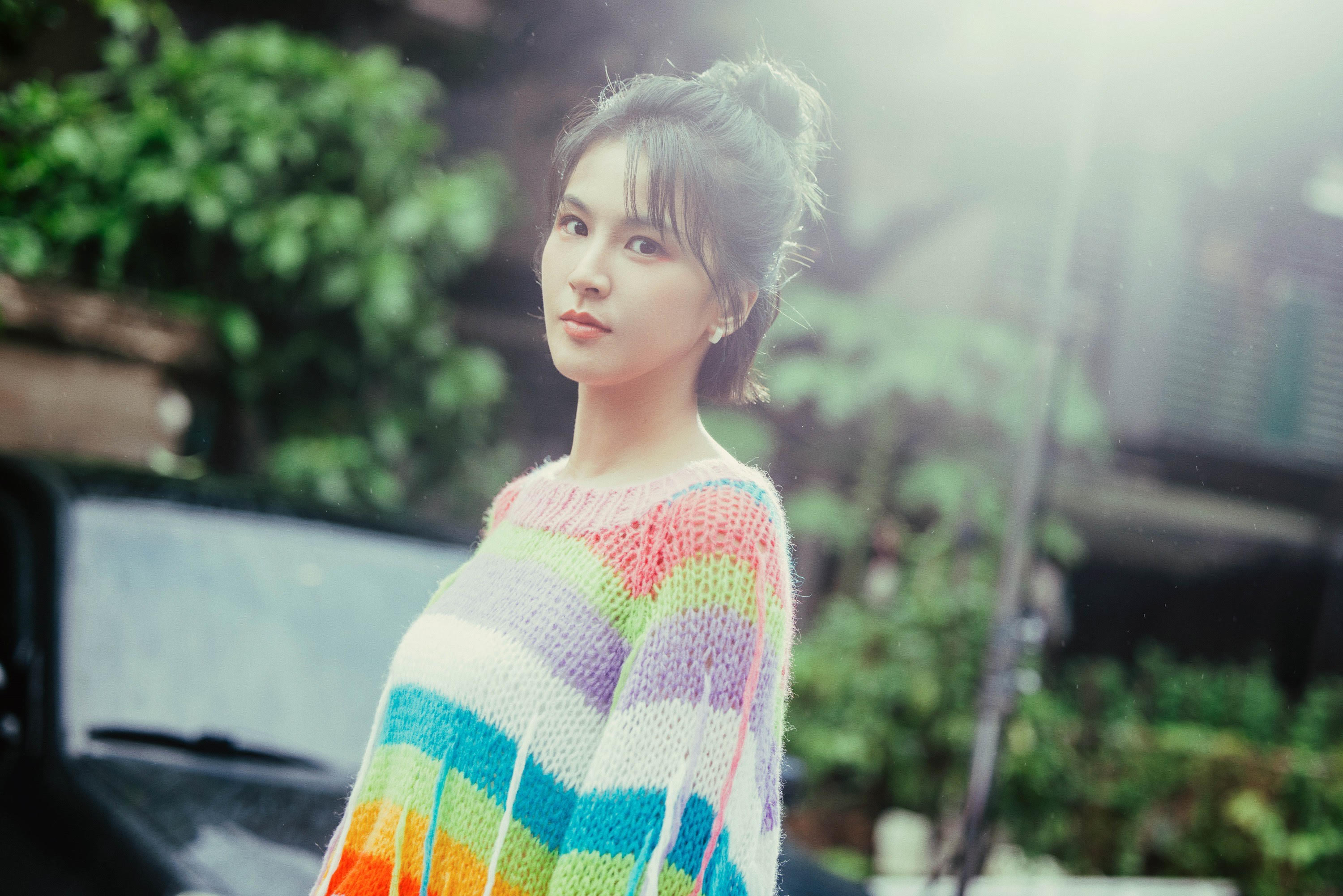 曾沛慈新專輯名稱叫《今天陽光就是特別耀眼特別和諧》。（亞神唱片提供）