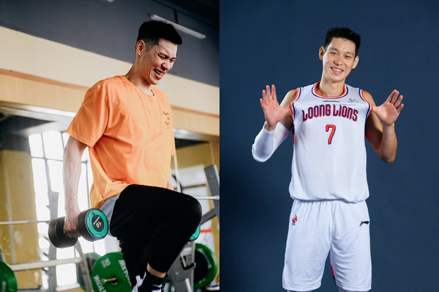 林書豪近日在IG上開噴隔離酒店的健身器材如垃圾，沒想到遭CBA開罰。（翻攝自林書豪微博）