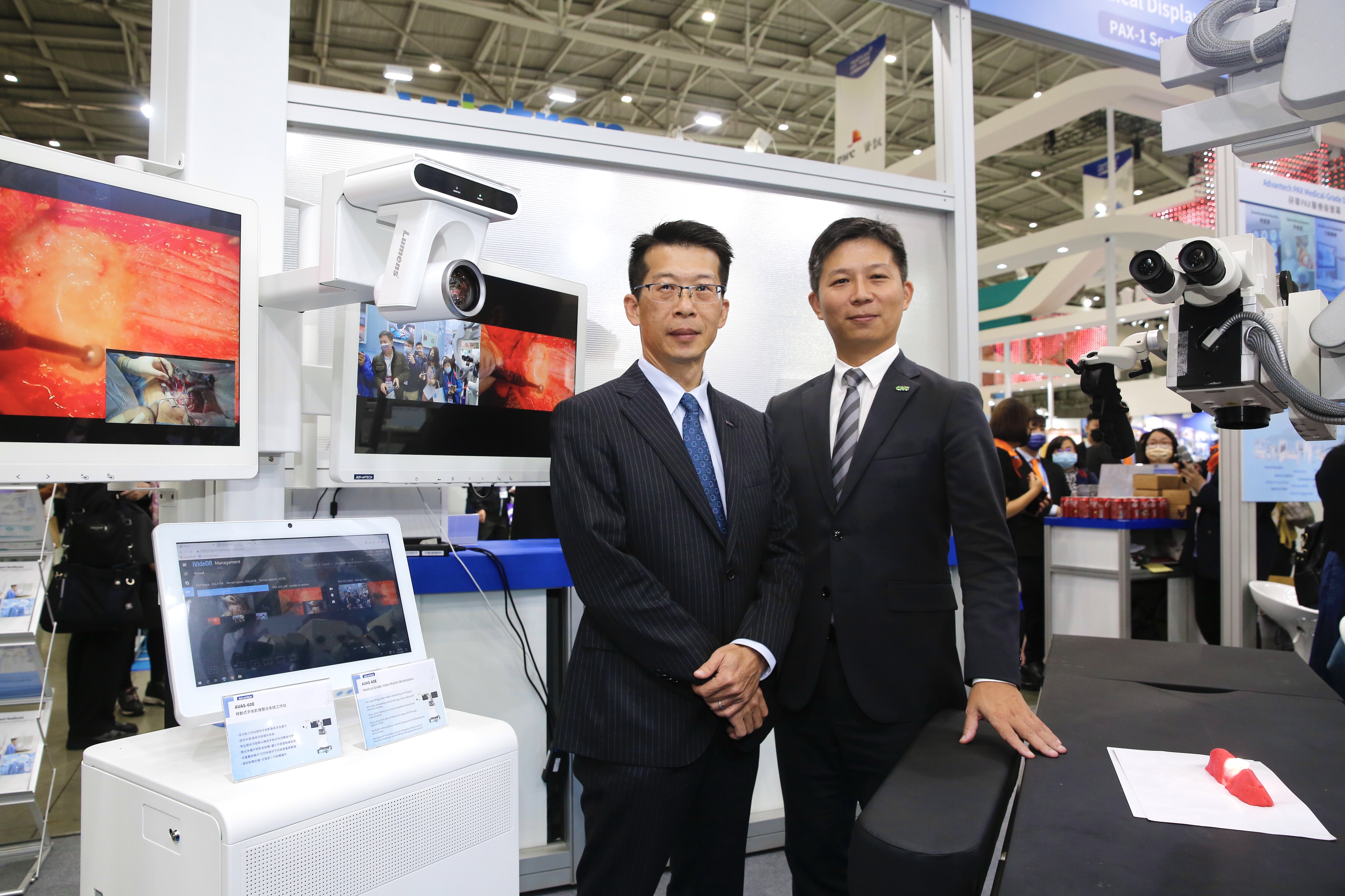 研華與承業生醫合作，要用智慧手術室打進東南亞市場。