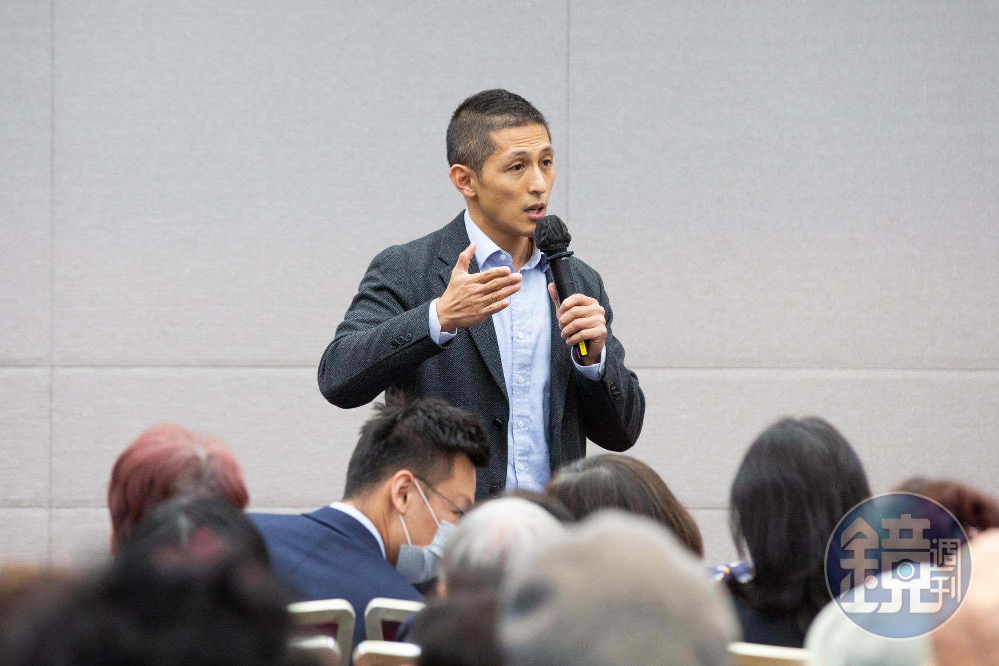 吳怡農將再度代表民進黨,參選北市中山、北松山立委補選。(本刊資料照)
